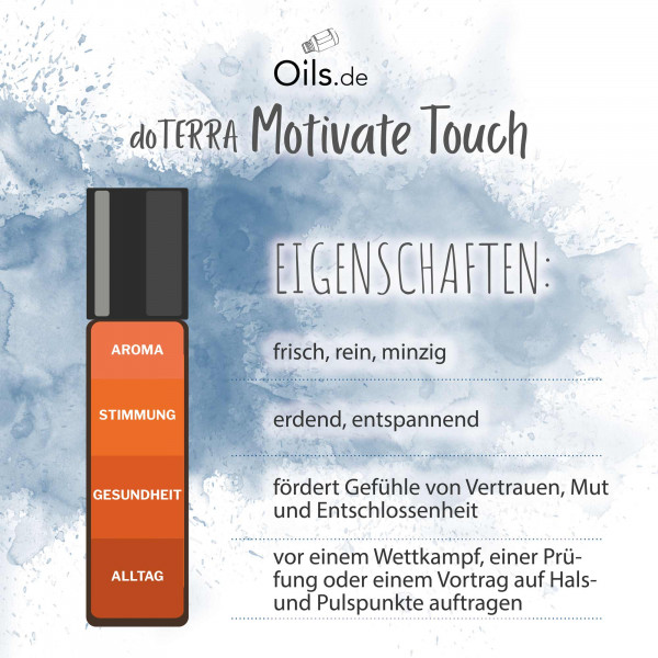 DoTERRA Motivate Touch Ermutigende Mischung Roll On 10ml