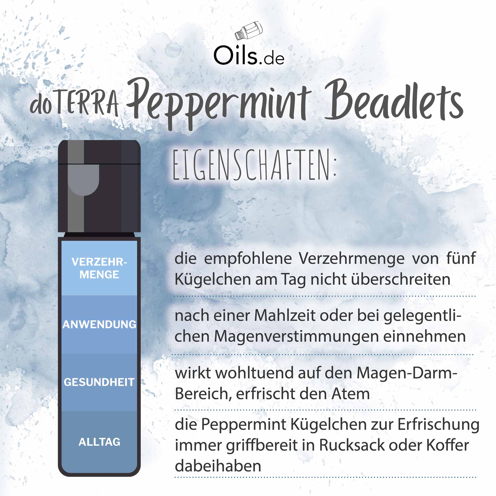 doTERRA Peppermint Beadlets Eigenschaften