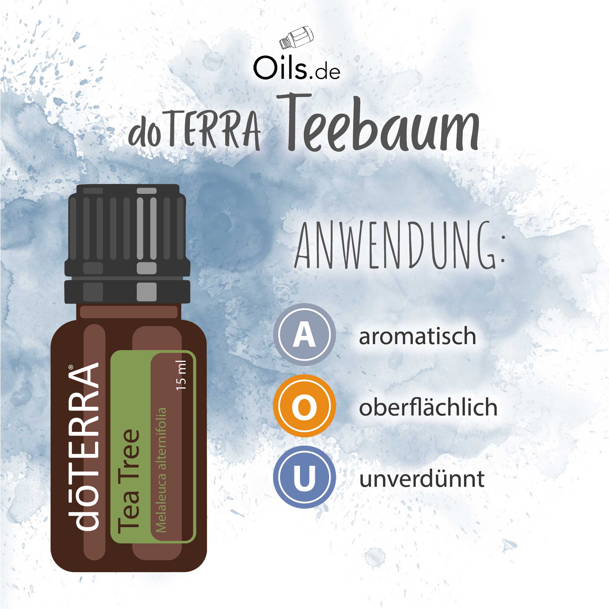 doTERRA Tee Trea | Teebaum | Melaleuca | Anwendung