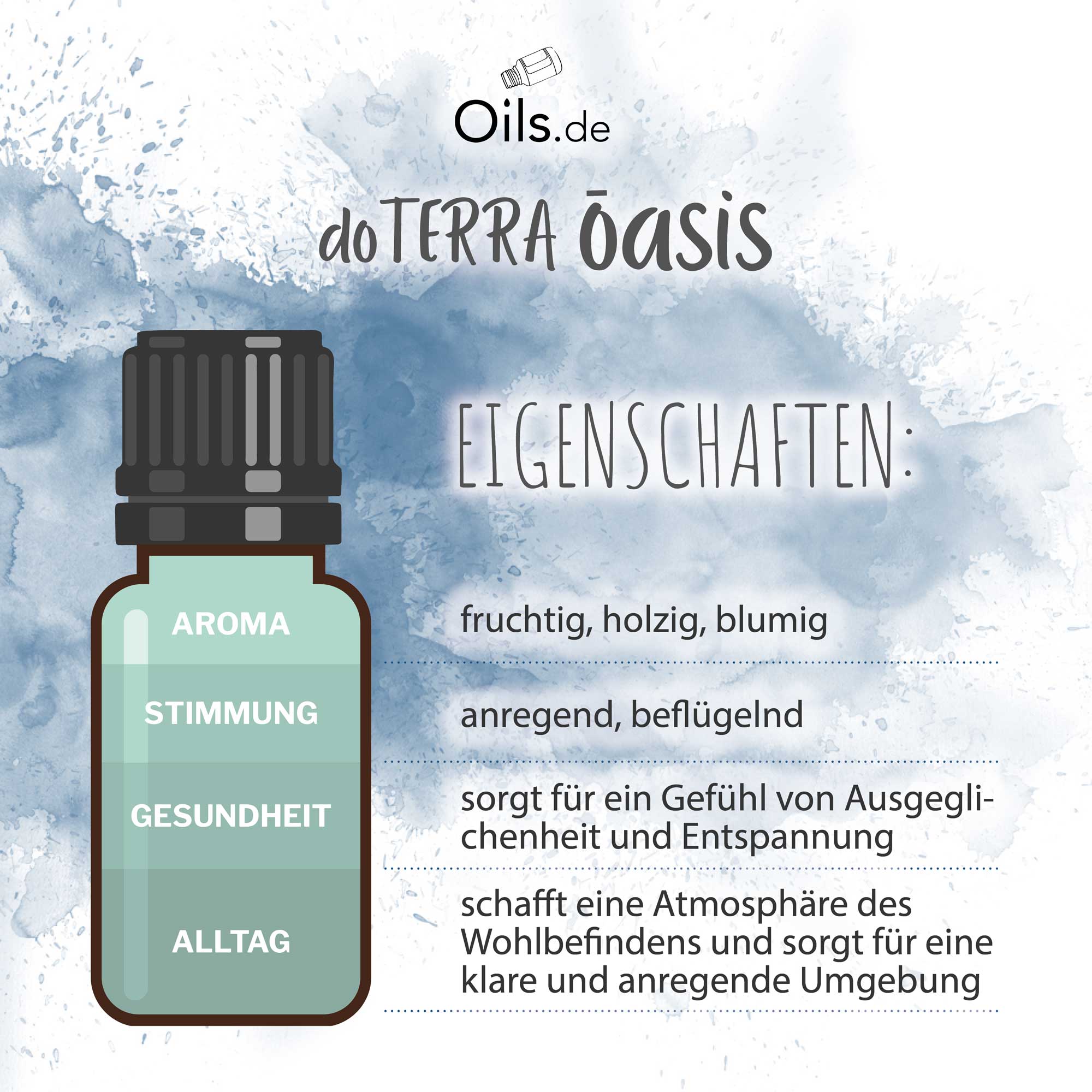 doTERRA ōasis | Eigenschaften