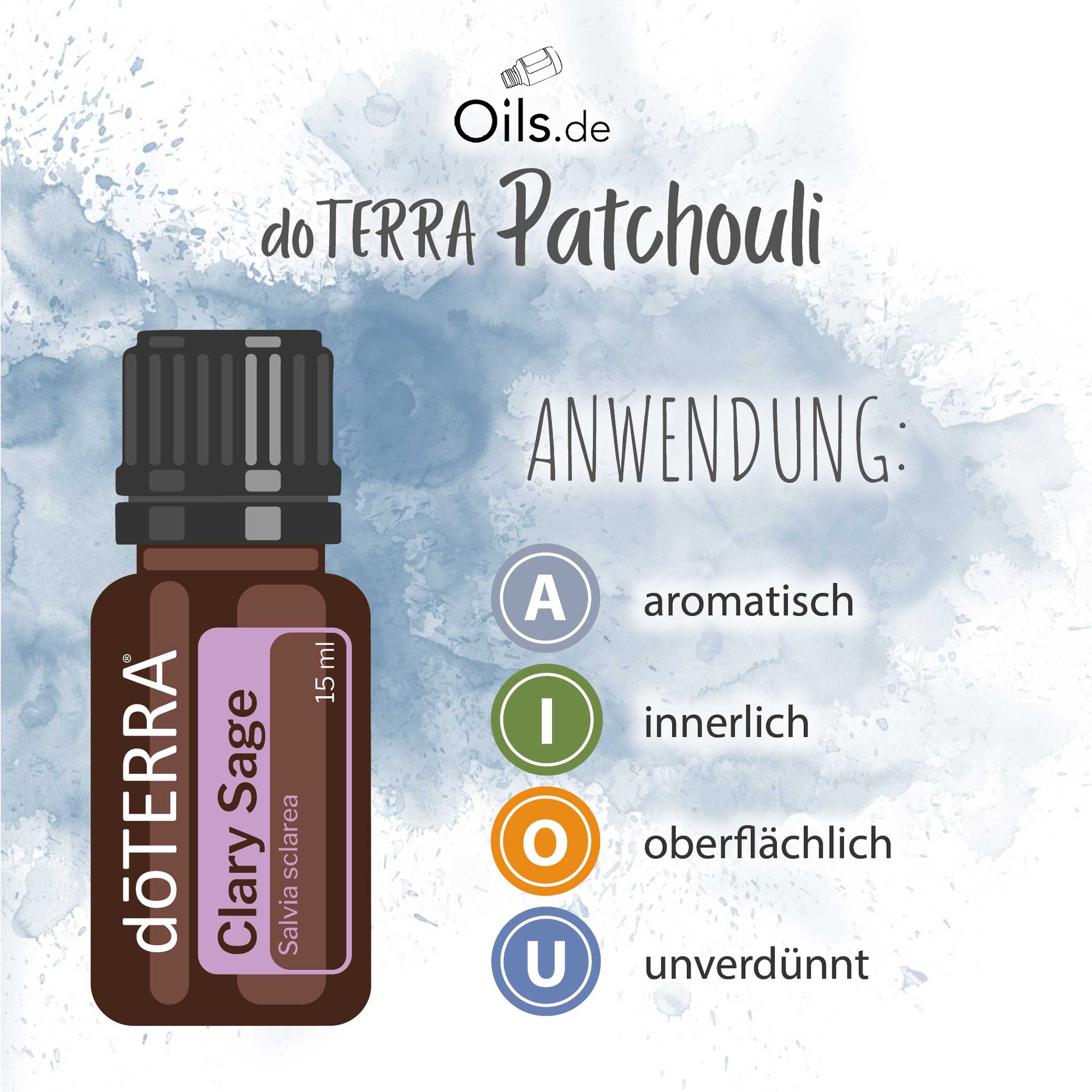 doTERRA Patchouli / Patschuli Anwendung