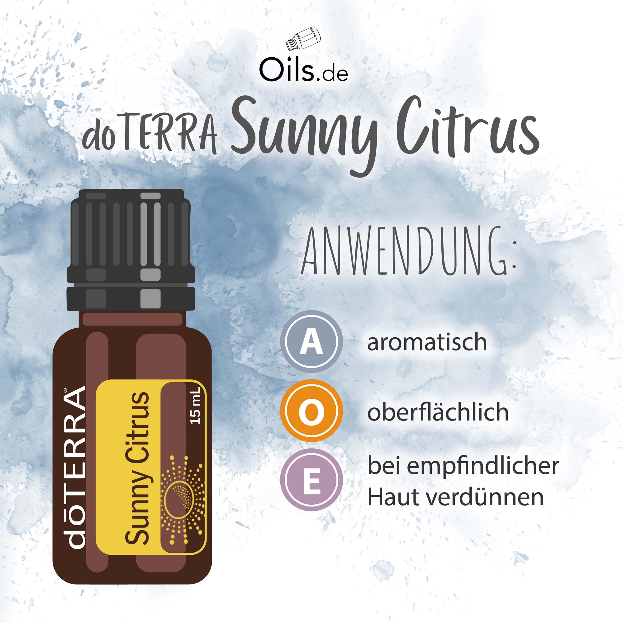 doTERRA Sunny Citrus | Anwendung