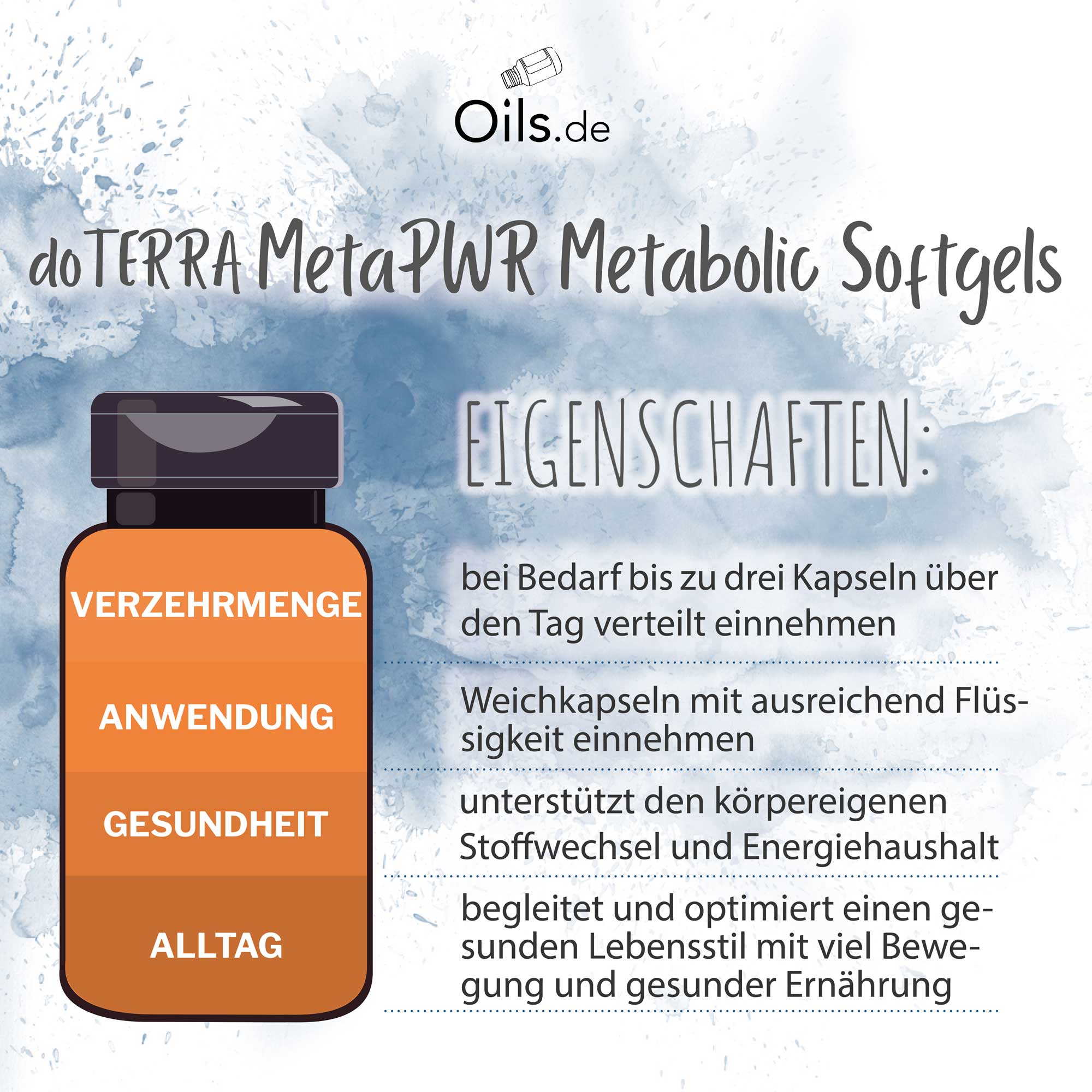 doTERRA MetaPWR Metabolic Softgels | Eigenschaften