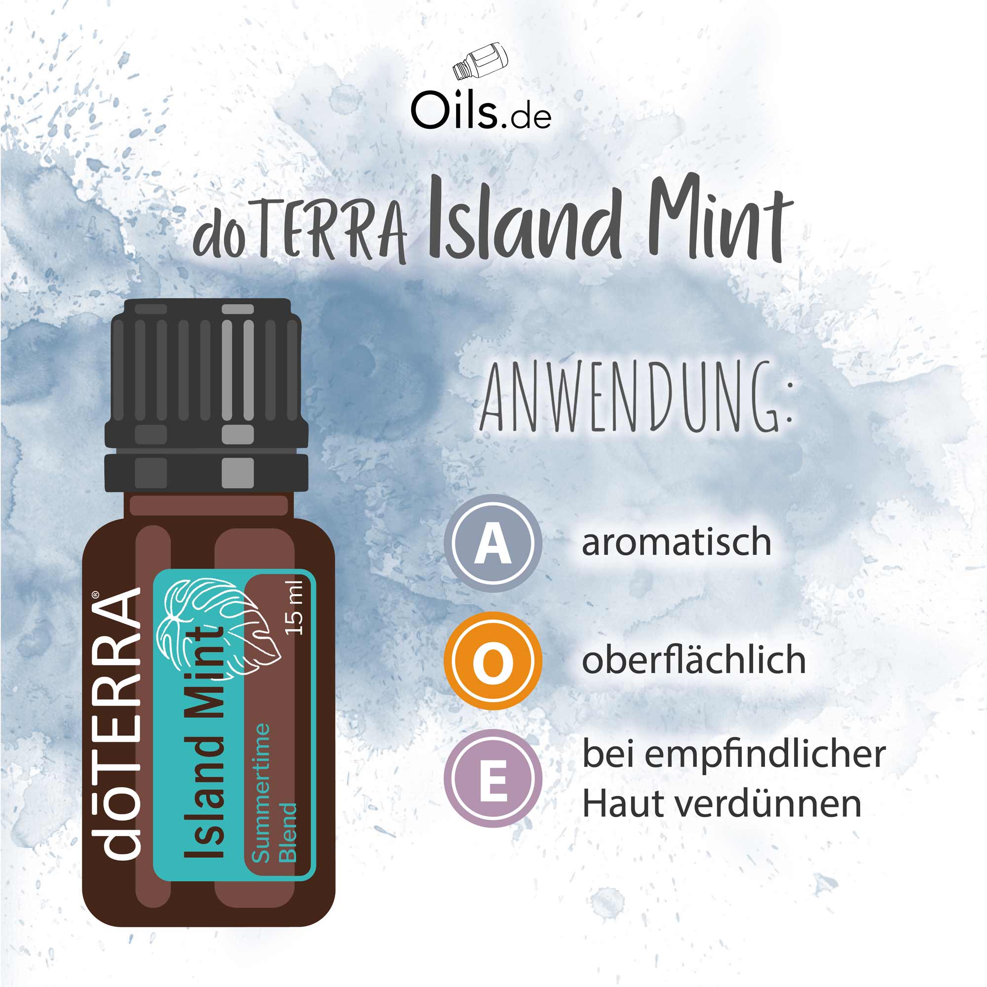 doTERRA Island Mint | Anwendung
