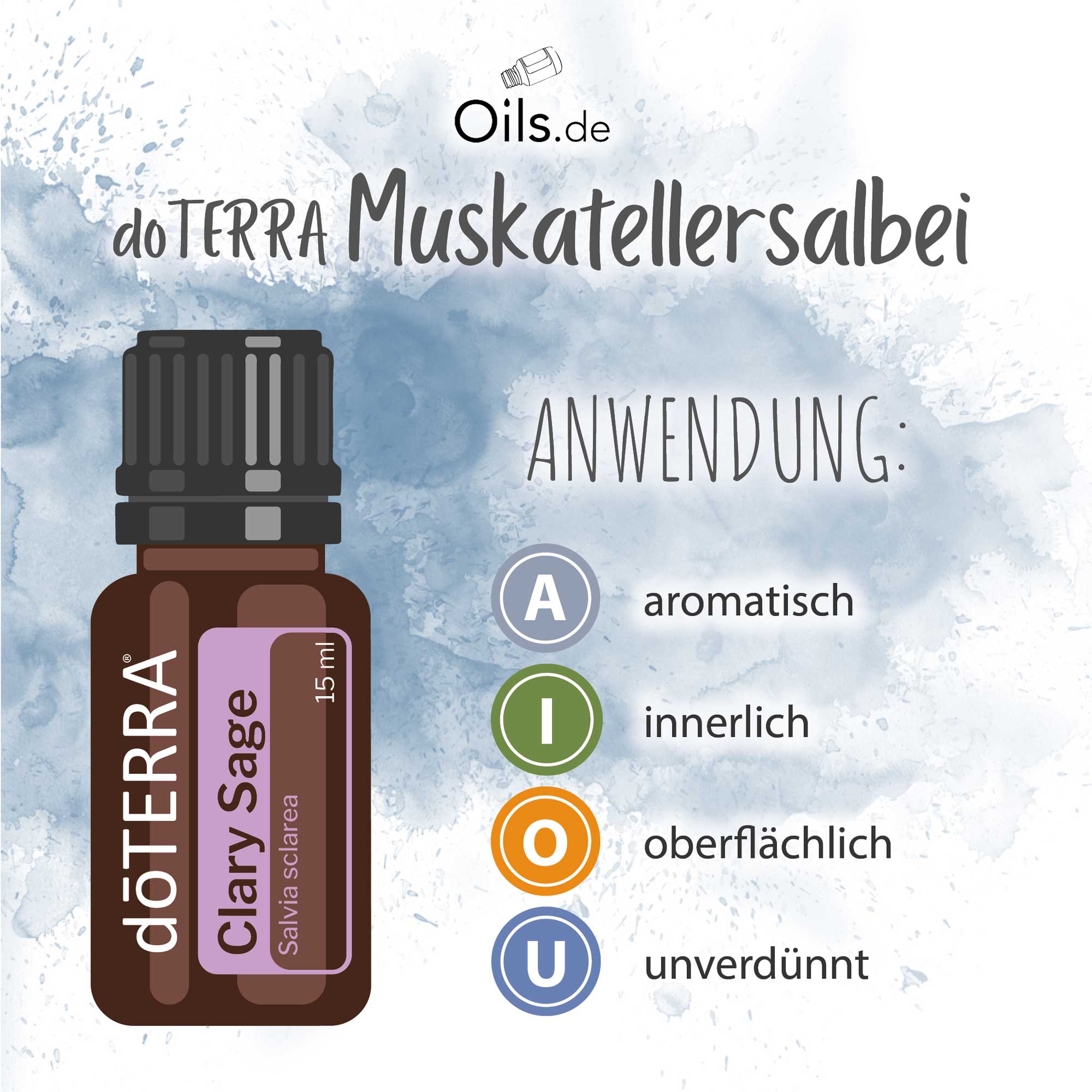 doTERRA Muskatellersalbei Clary Sage Anwendung