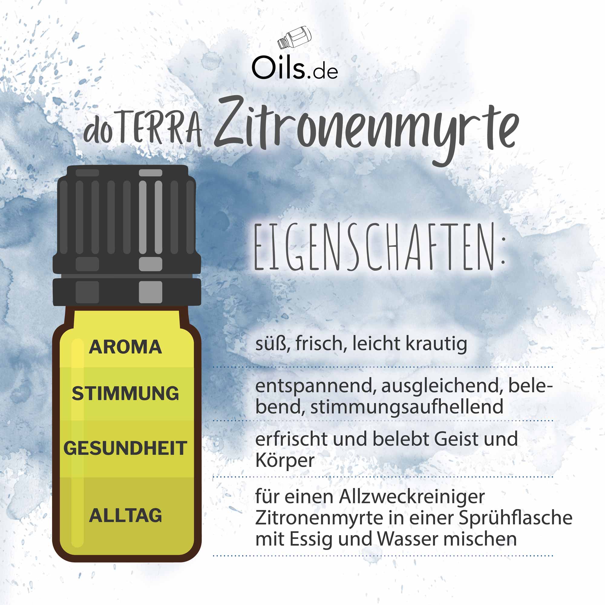 doTERRA Zitronenmyrte | Eigenschaften