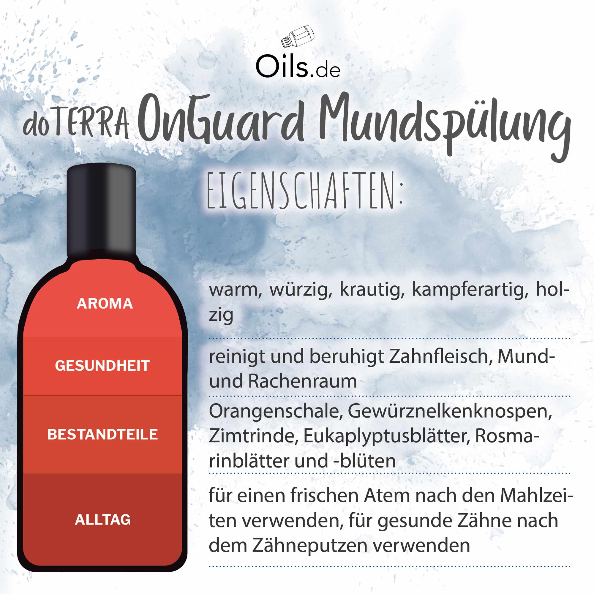 doTERRA OnGuard Mouthwash Mundspülung Eigenschaften