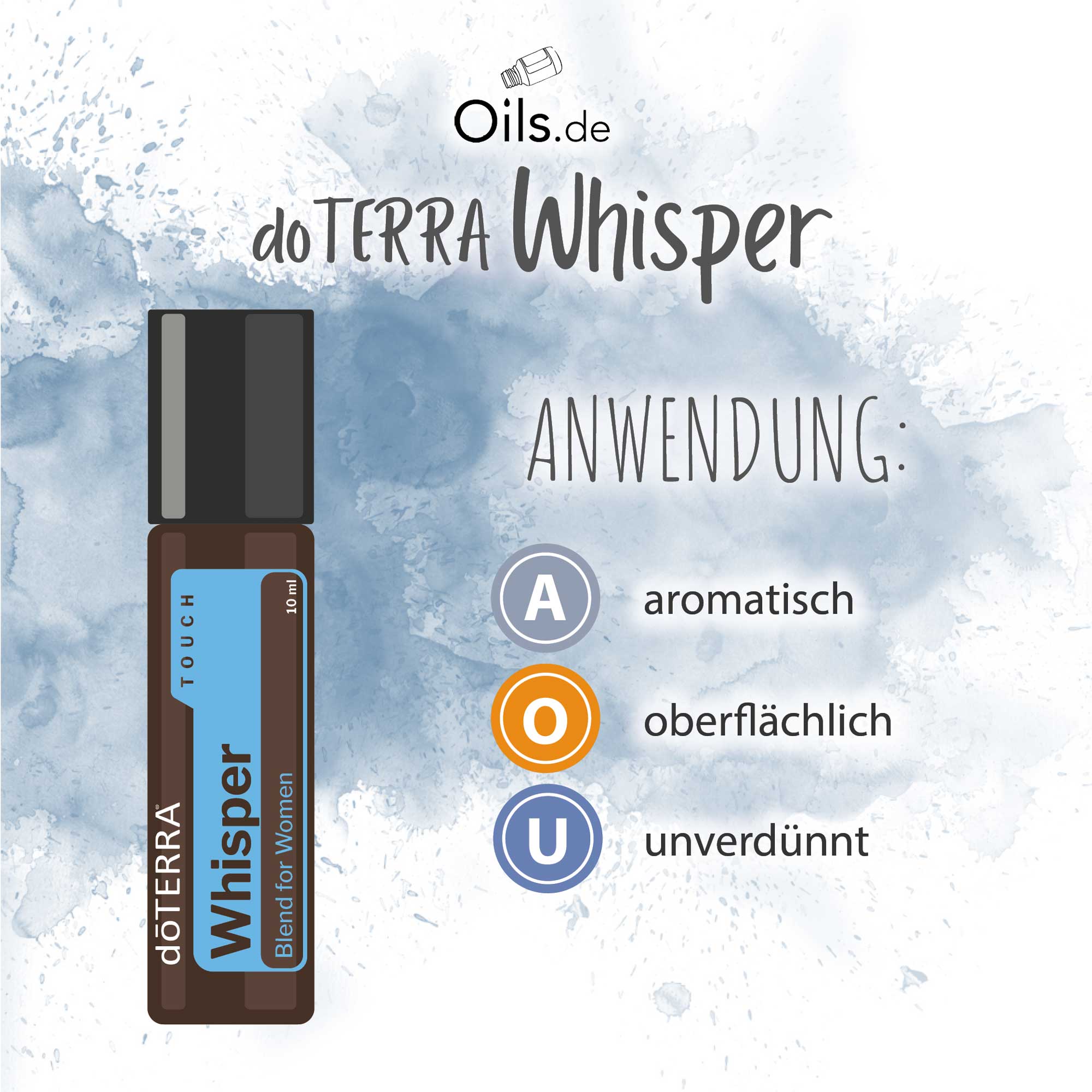 doTERRA Whisper Touch Anwendung