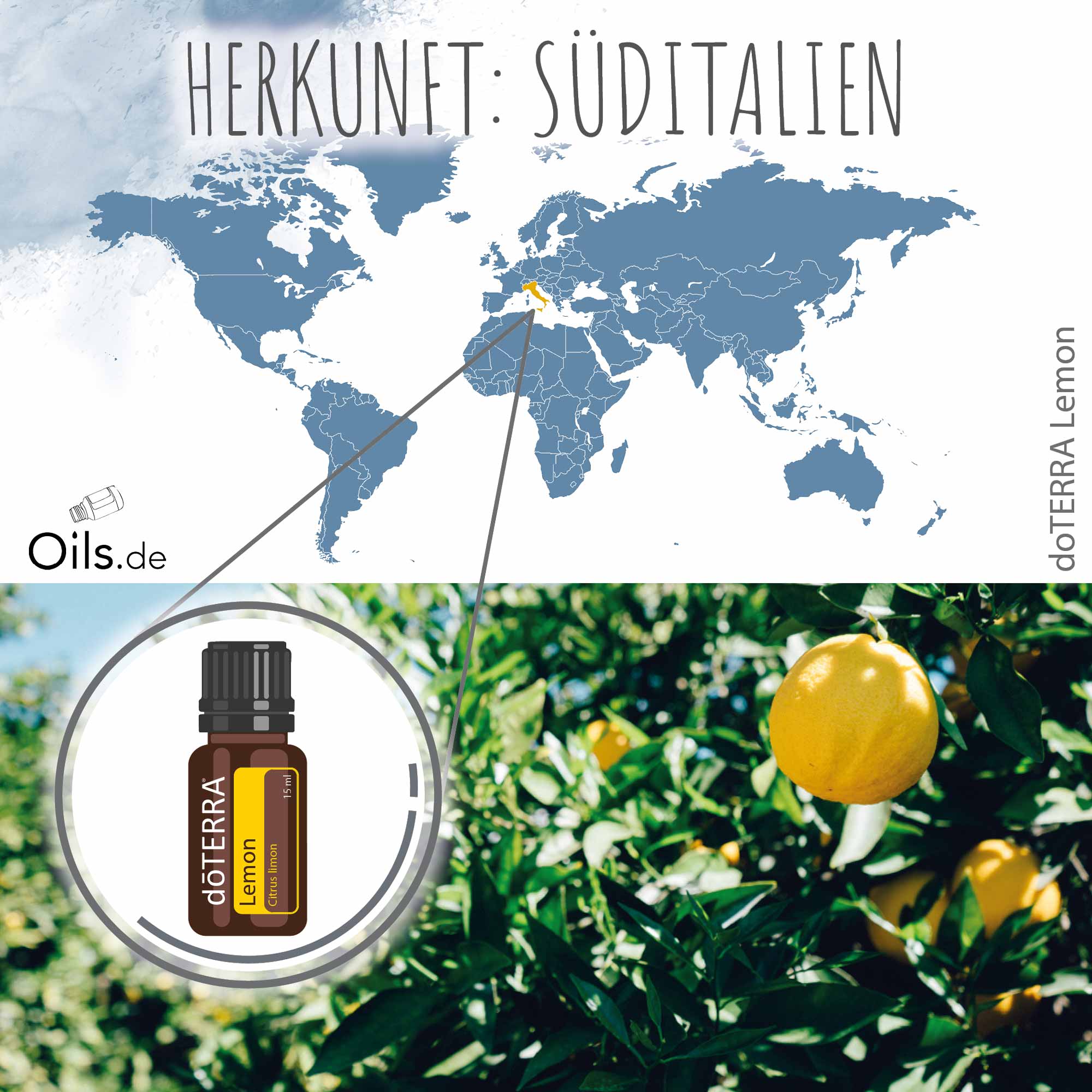 doTERRA Zitrone | Lemon | Herkunft