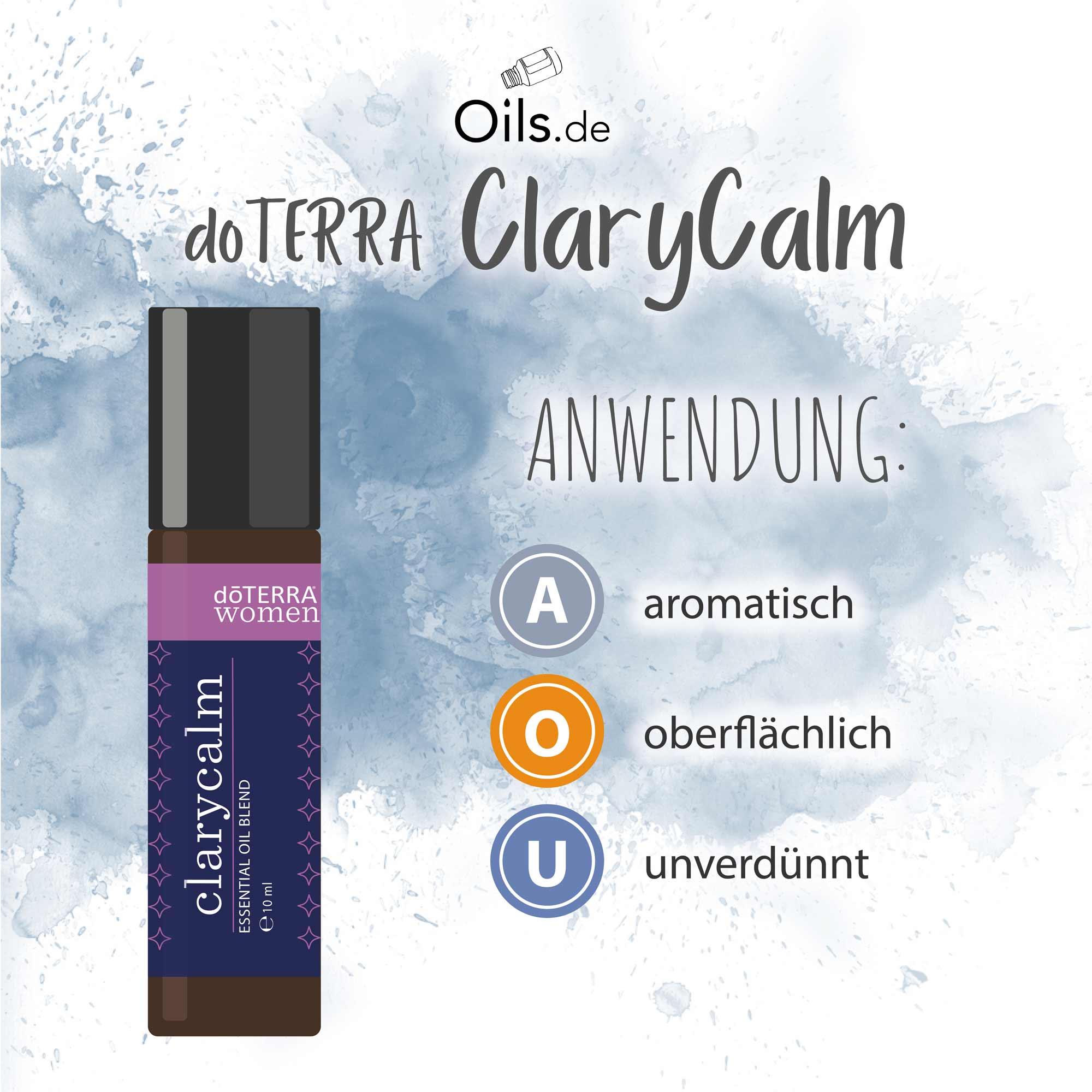 doTERRA ClaryCalm Anwendung