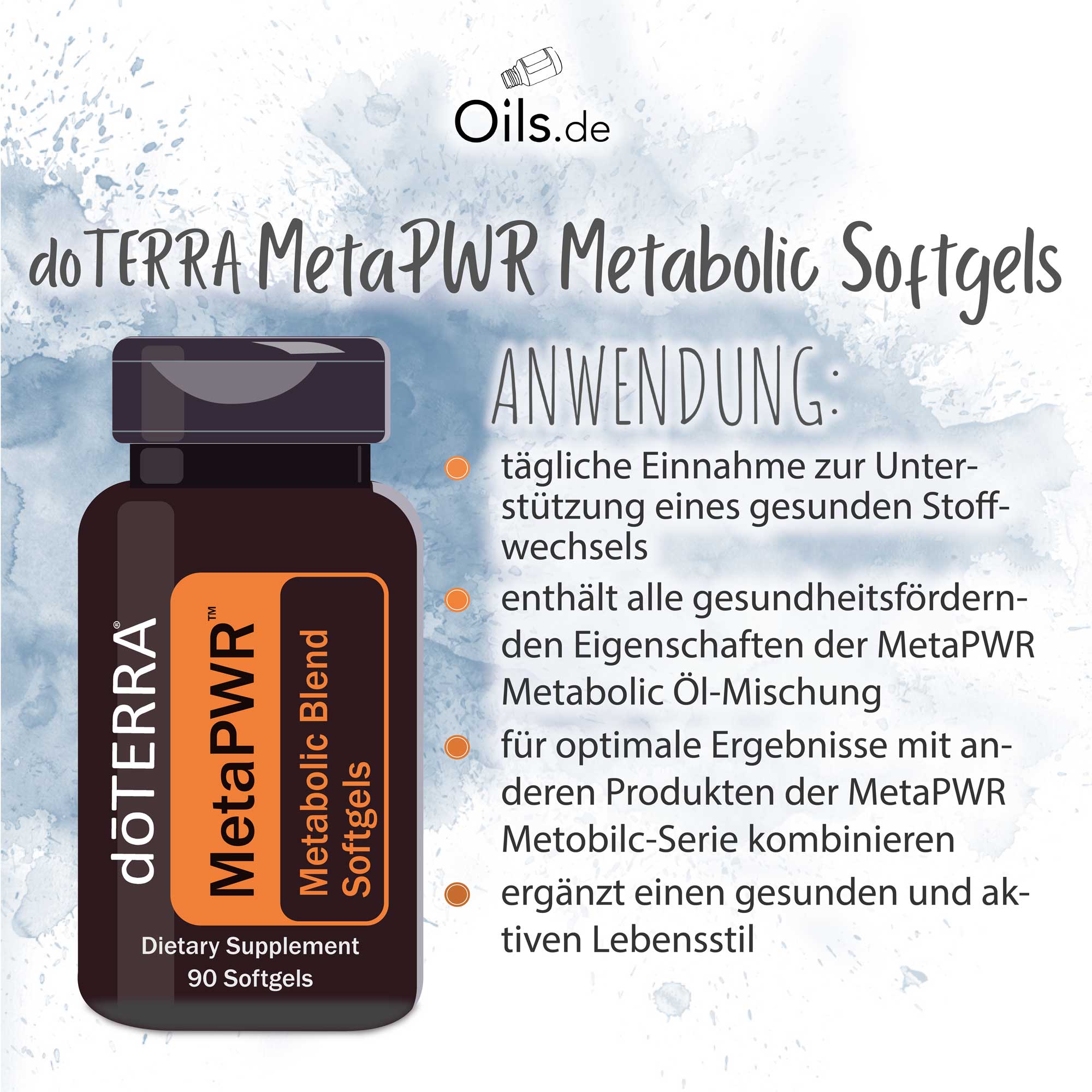 doTERRA MetaPWR Metabolic Softgels | Anwendung