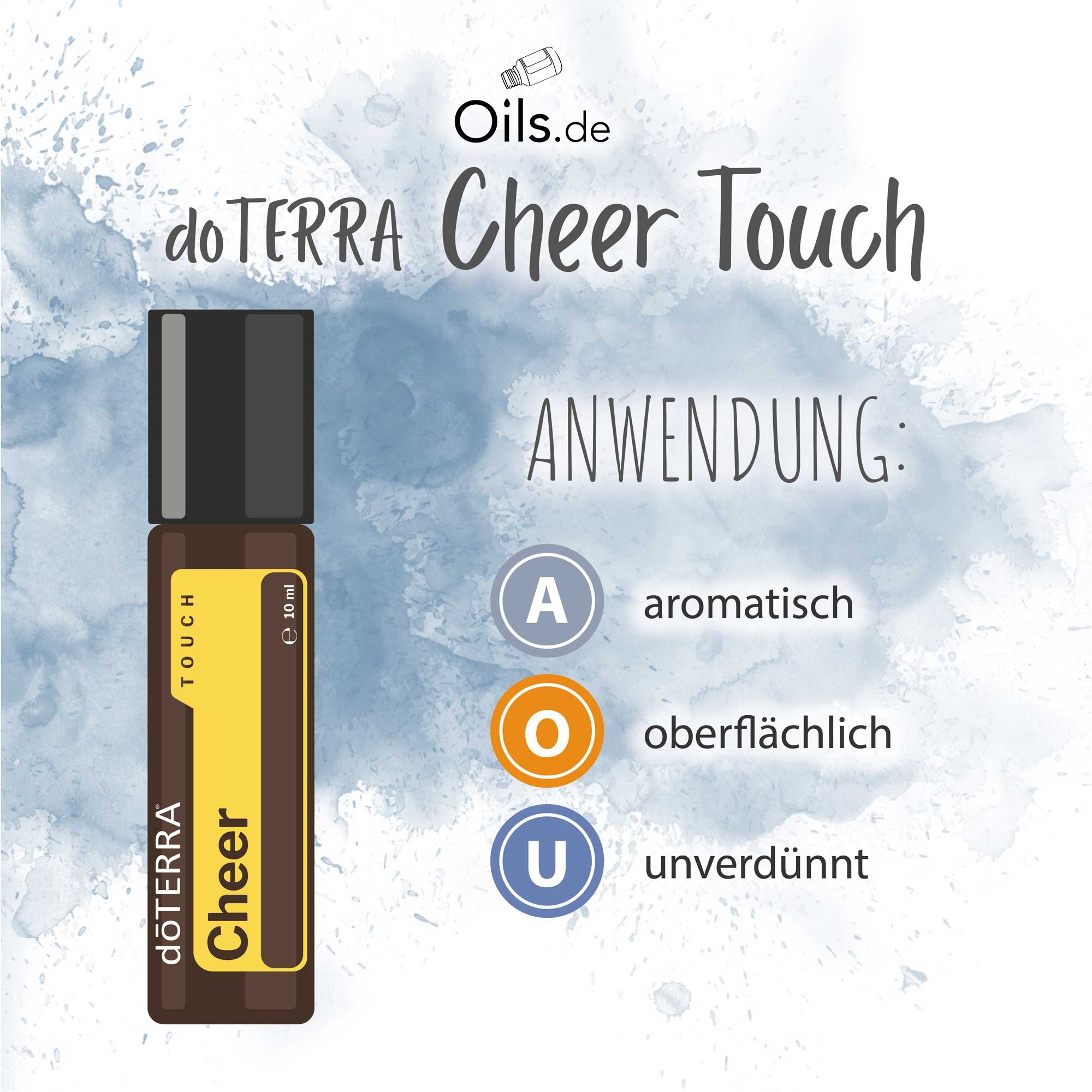 doTERRA Cheer Touch Anwendung
