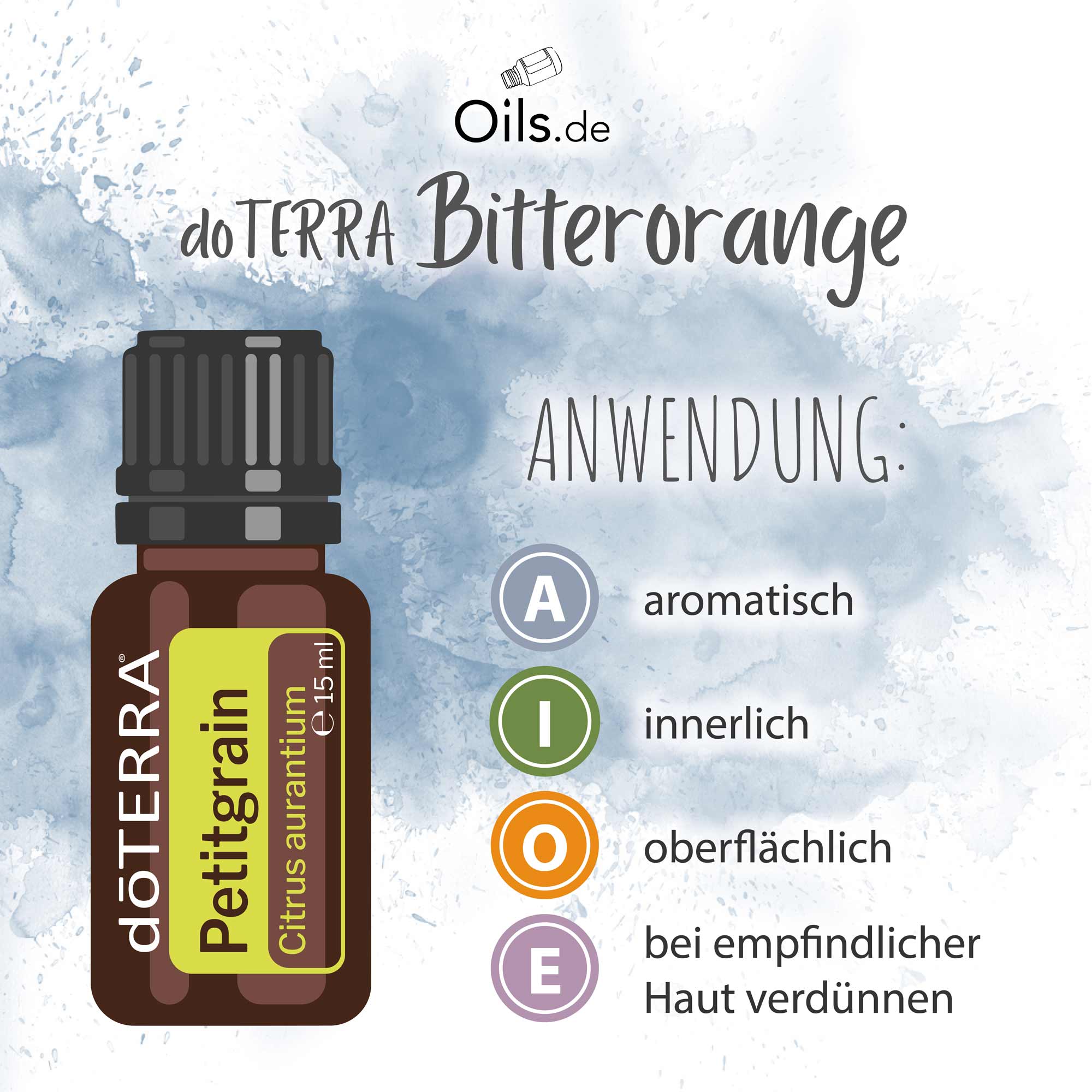 doTERRA Bitterorange | Petitgrain | Anwendung