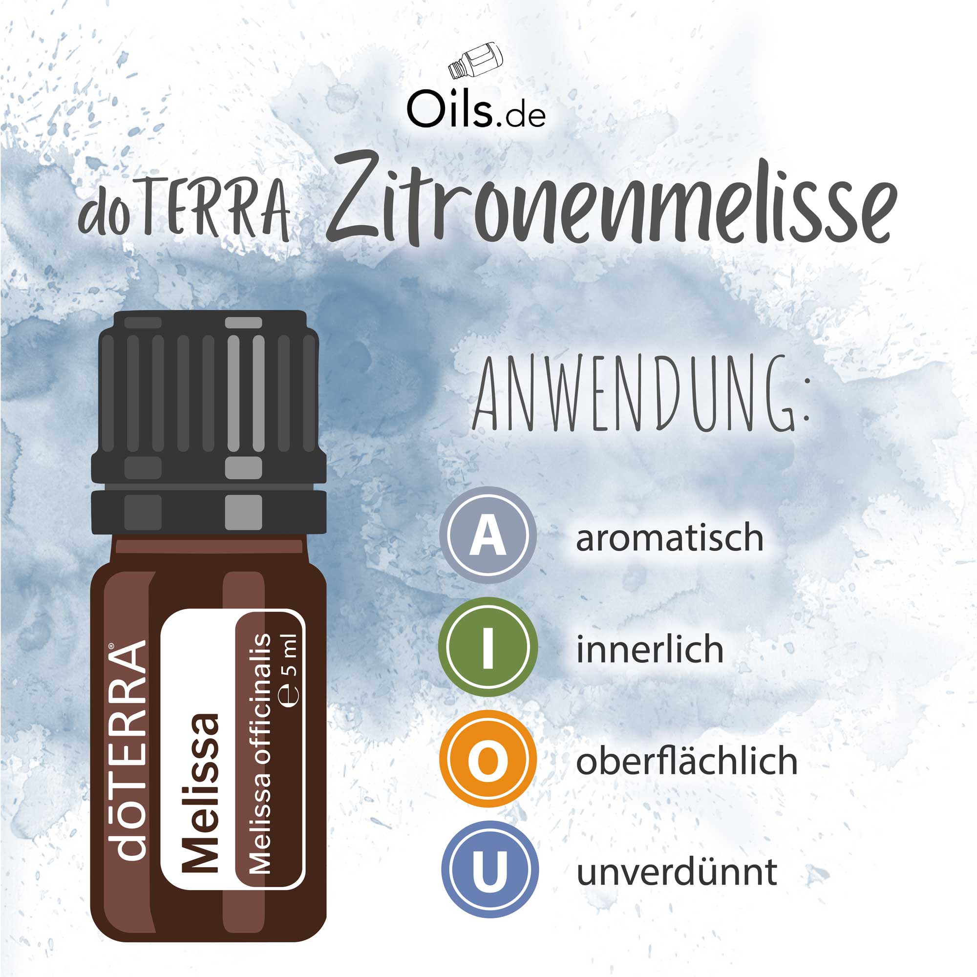 doTERRA Zitronenmelisse | Melissa | Anwendung