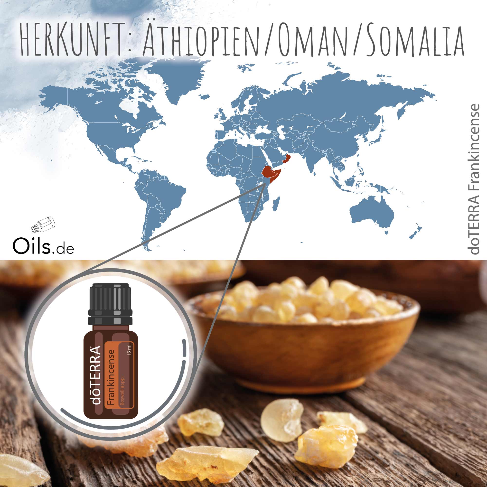 doTERRA Weihrauch Frankincense | Herkunft