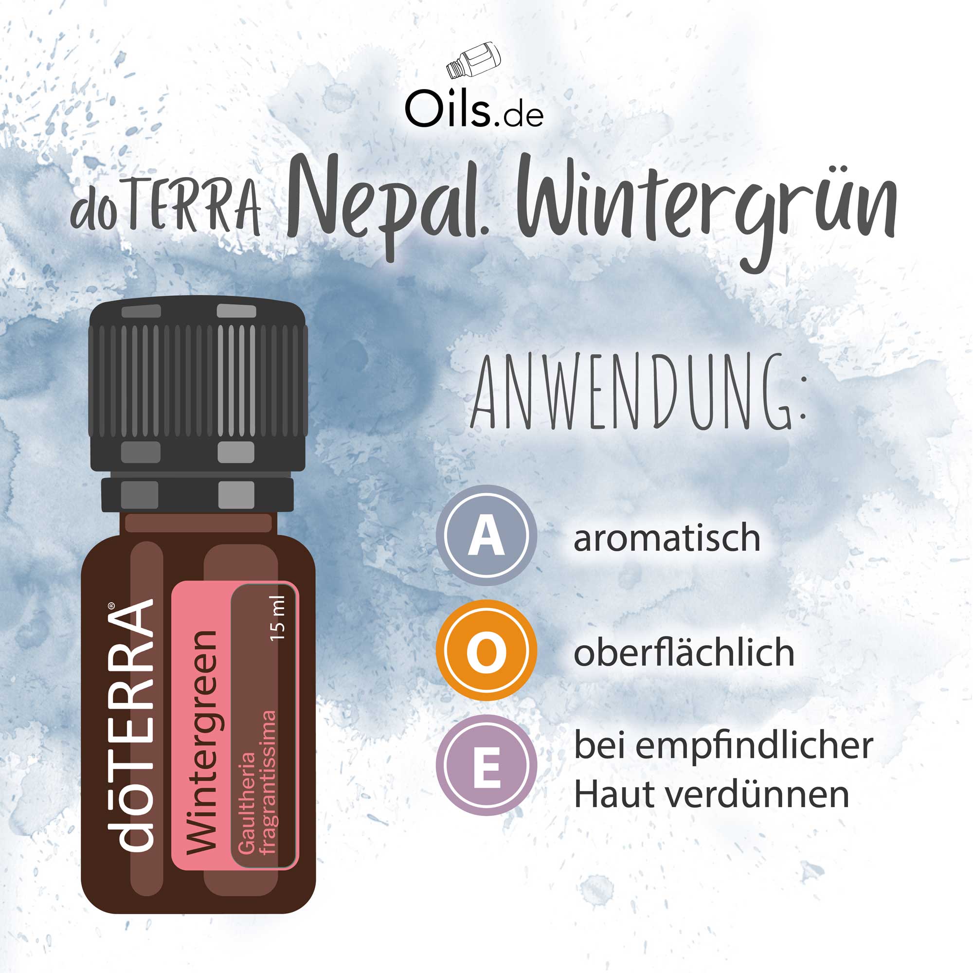 doTERRA Wintergreen | Nepalesisches Wintergrün | Anwendung