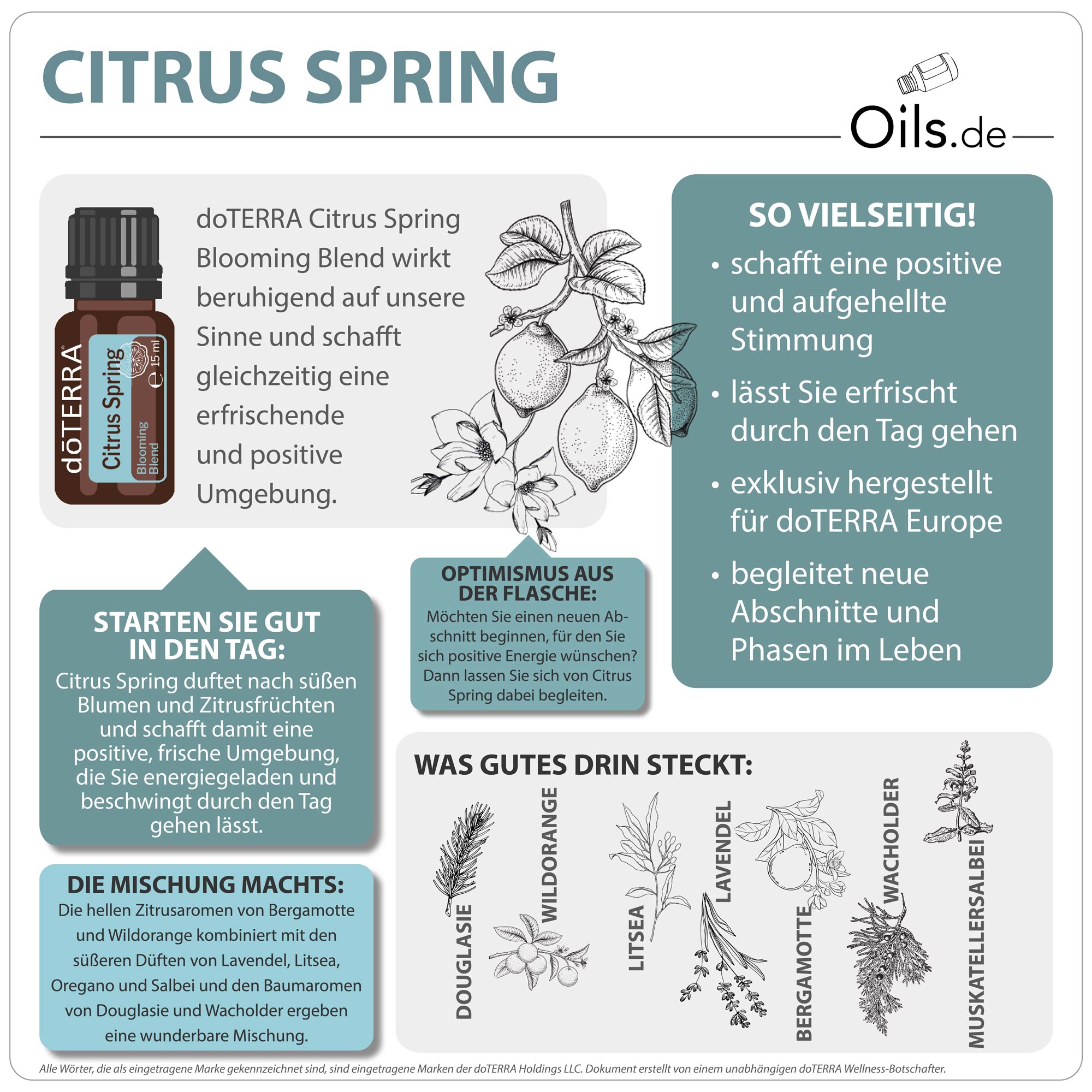 doTERRA Citrus Spring | Informationen
