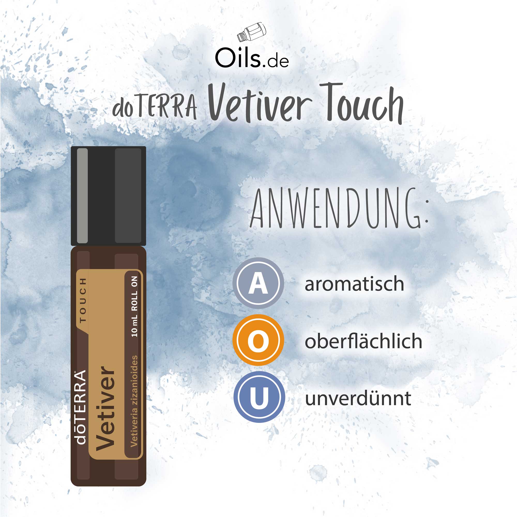 doTERRA Vetiver Touch | Anwendung