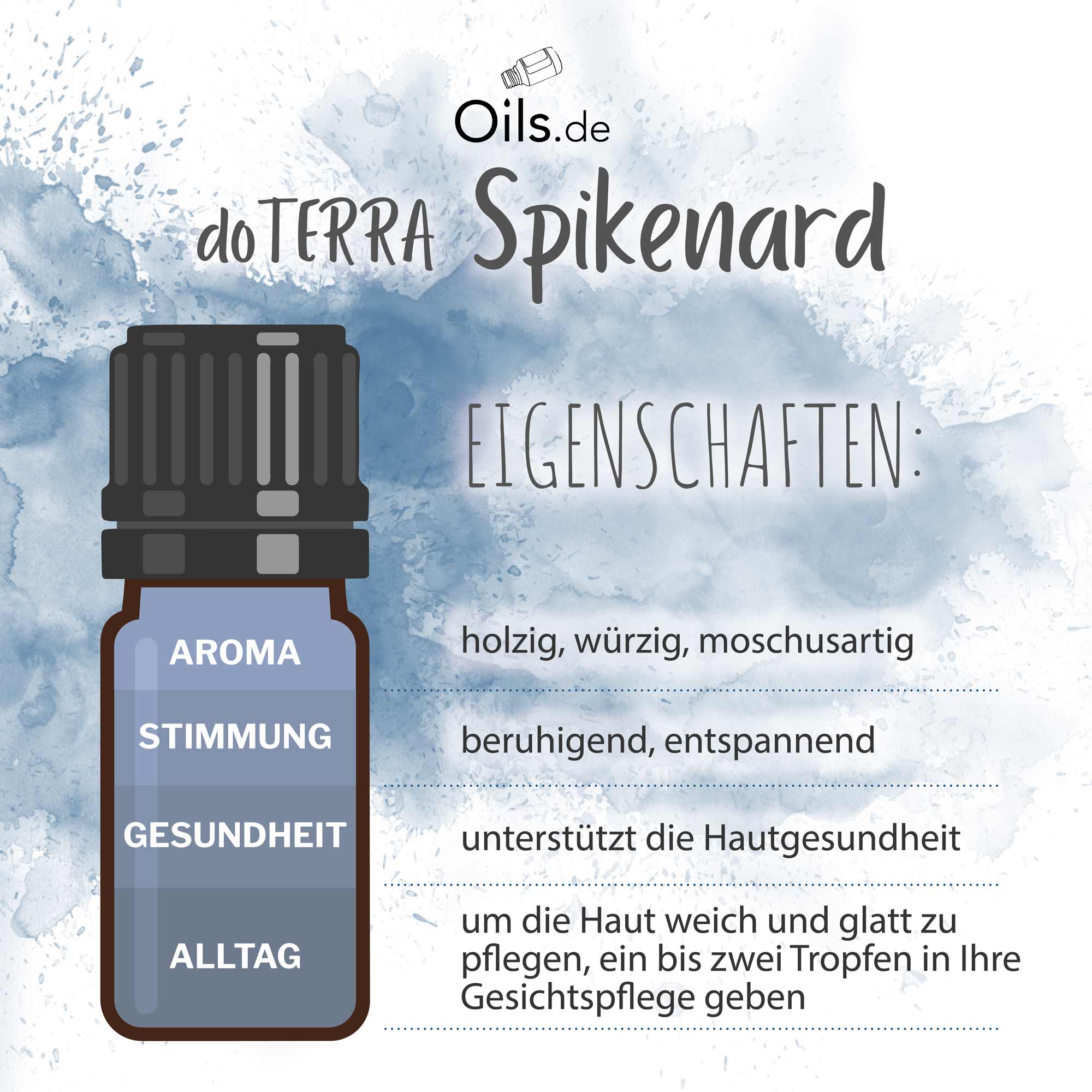 doTERRA Indische Narde | Spikenard | Eigenschaften