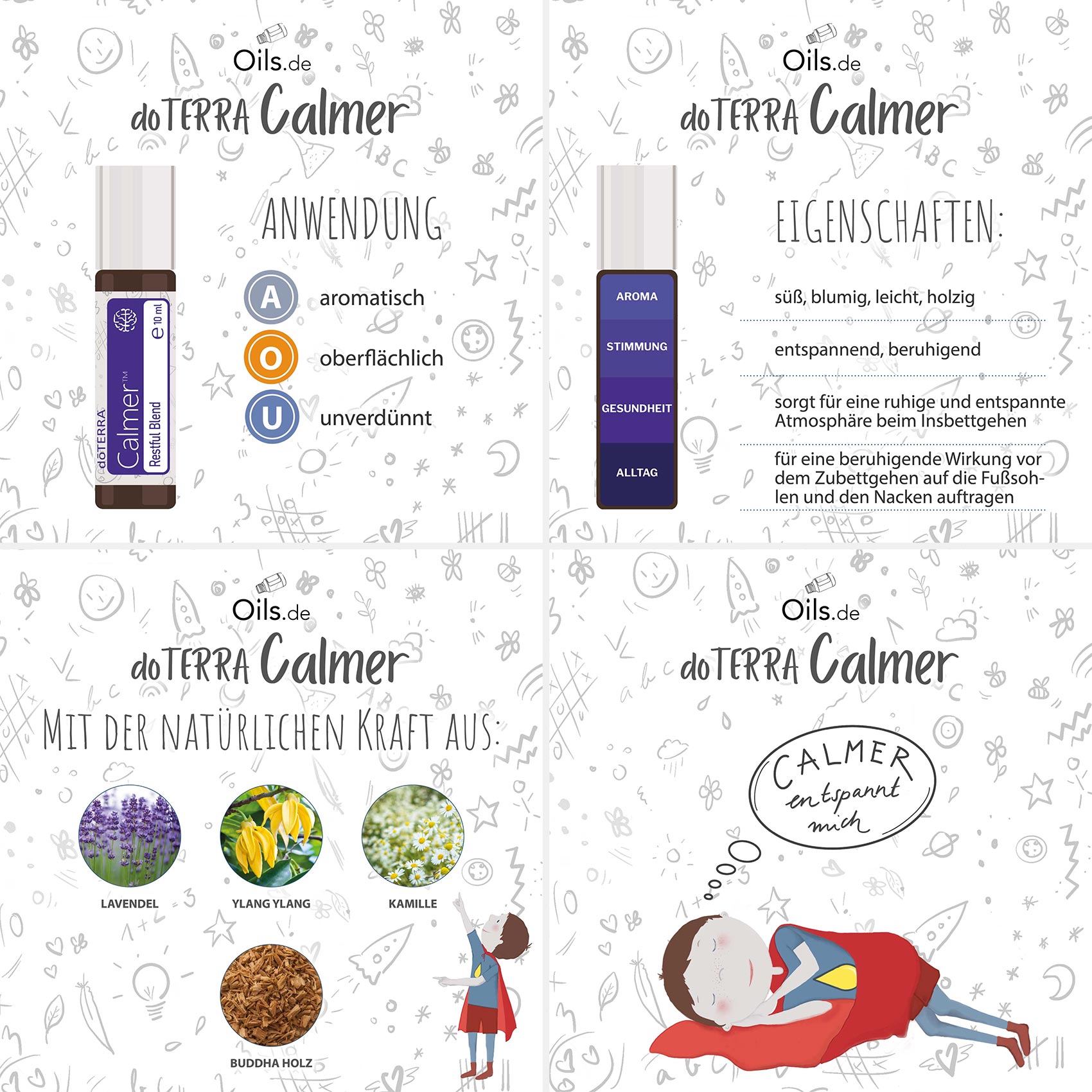 doTERRA Calmer Übersicht