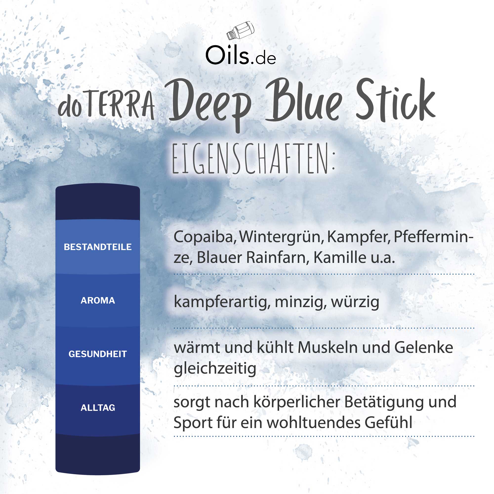 doTERRA Deep Blue Stick | Eigenschaften