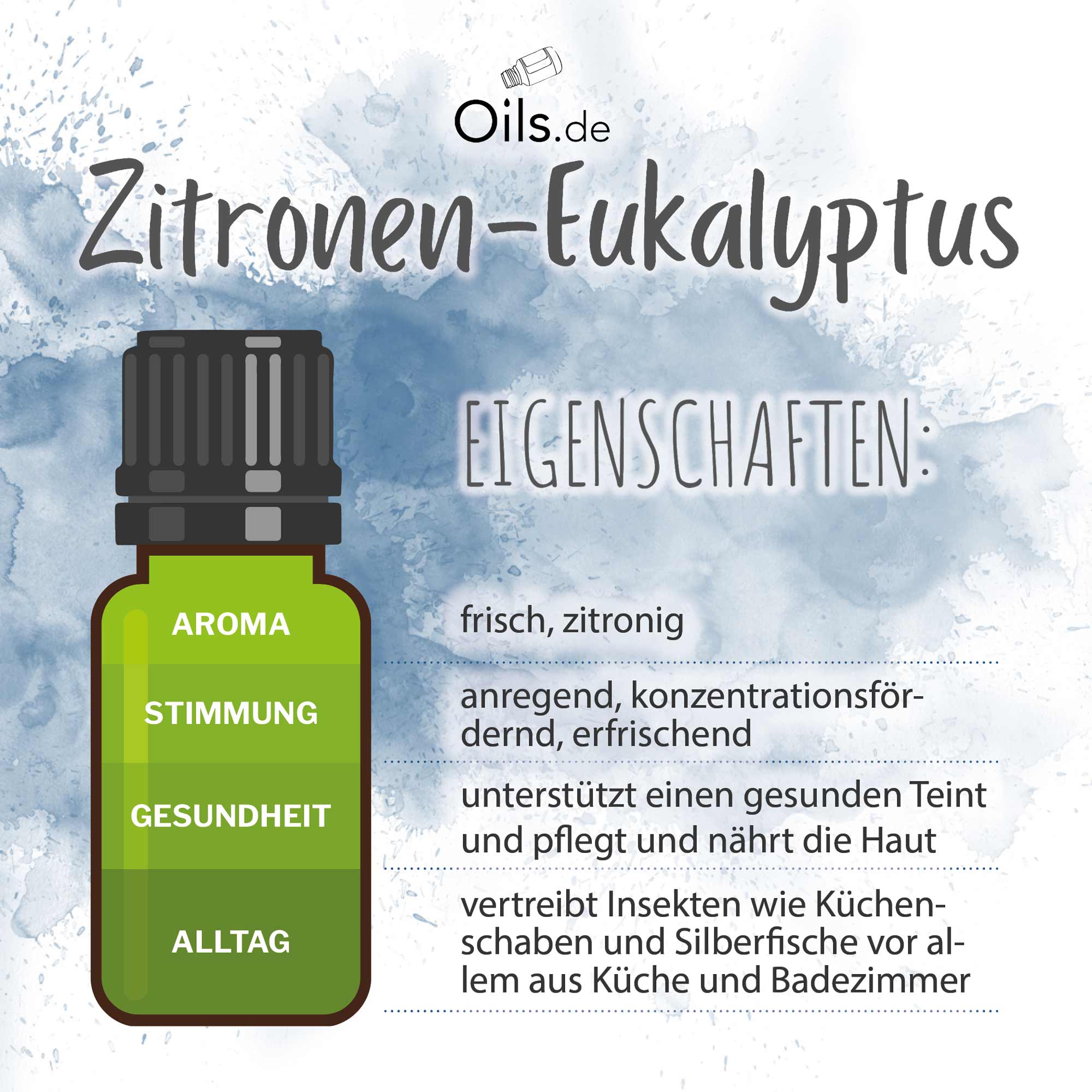 doTERRA | Zitronen-Eukalyptus | Lemon-Eucalyptus | Eigenschaften