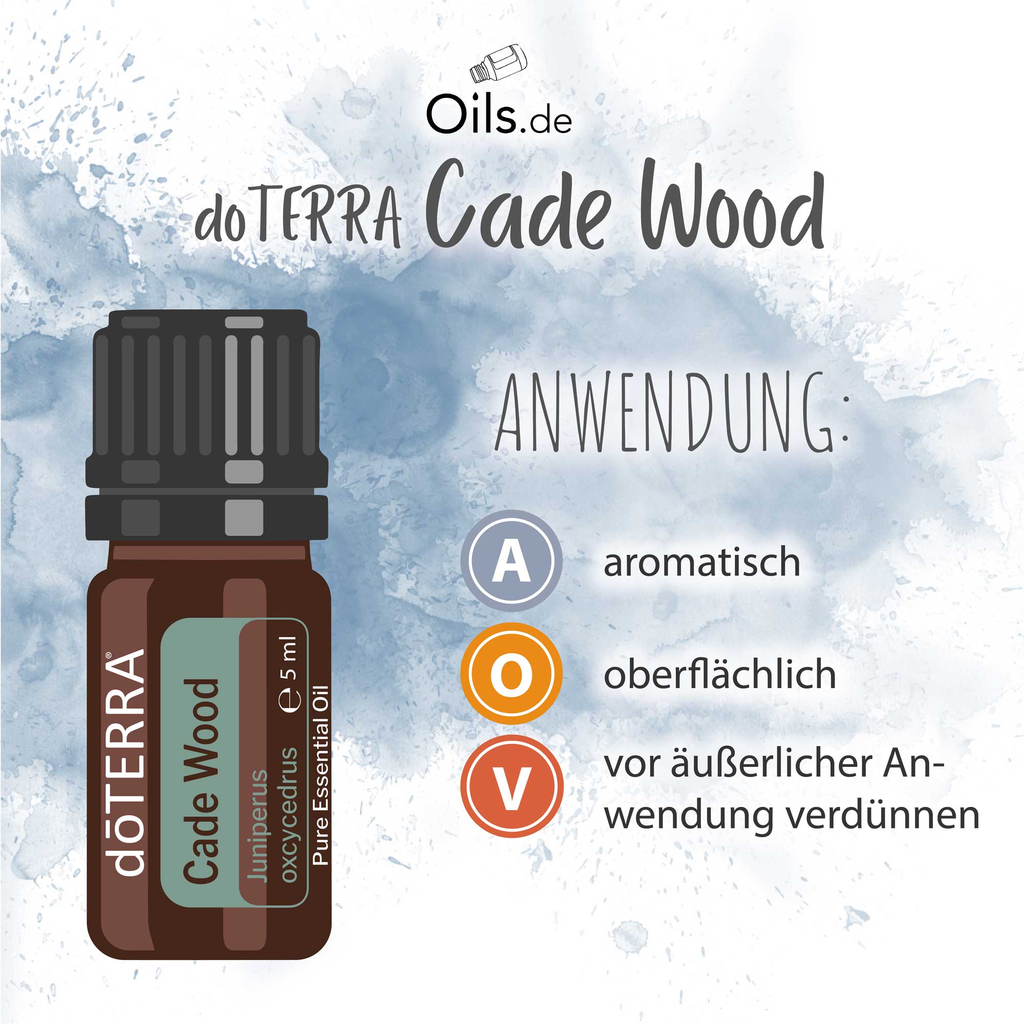 doTERRA Cade Wood | Stechwacholder | Anwendung