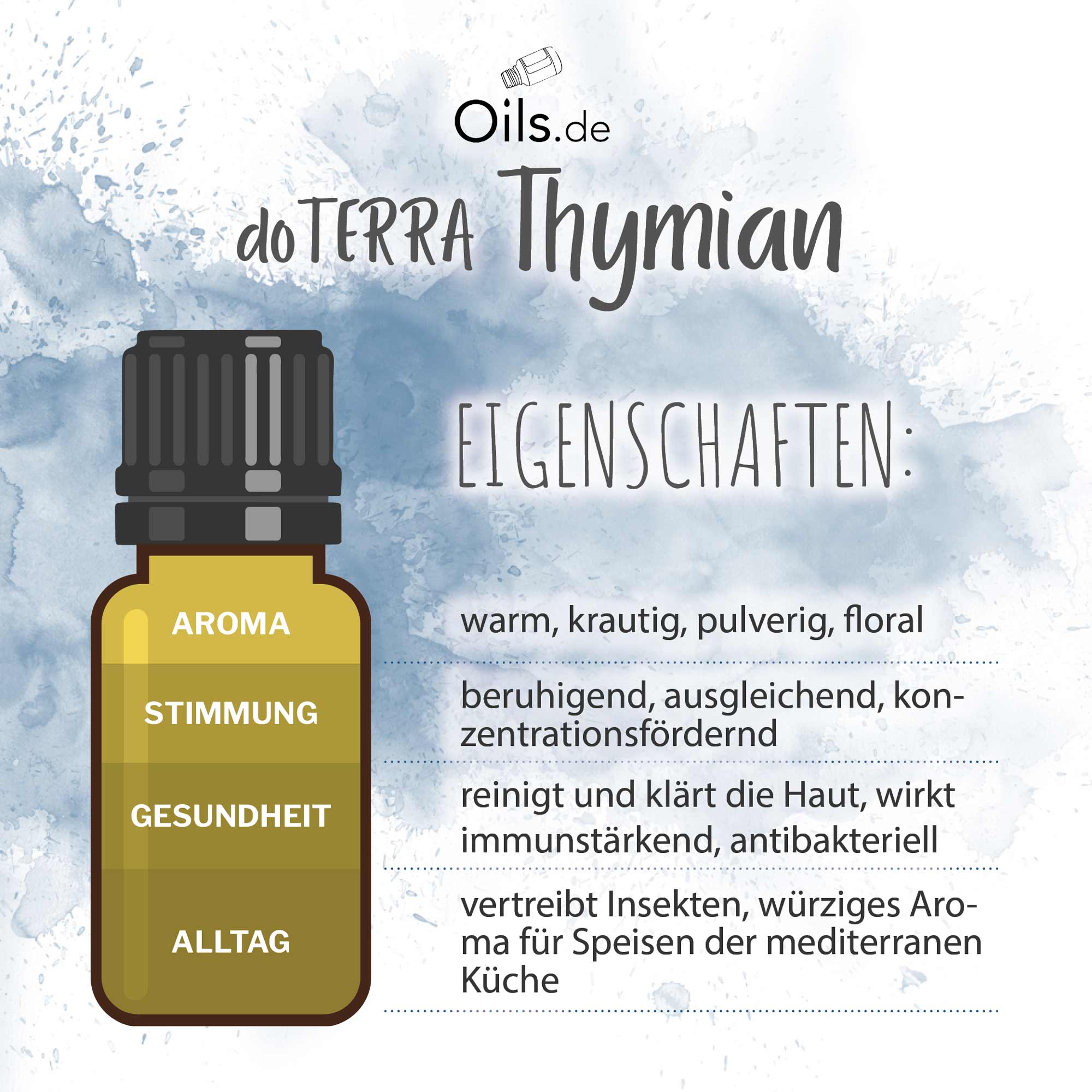 doTERRA Thymian Thyme Eigenschaften