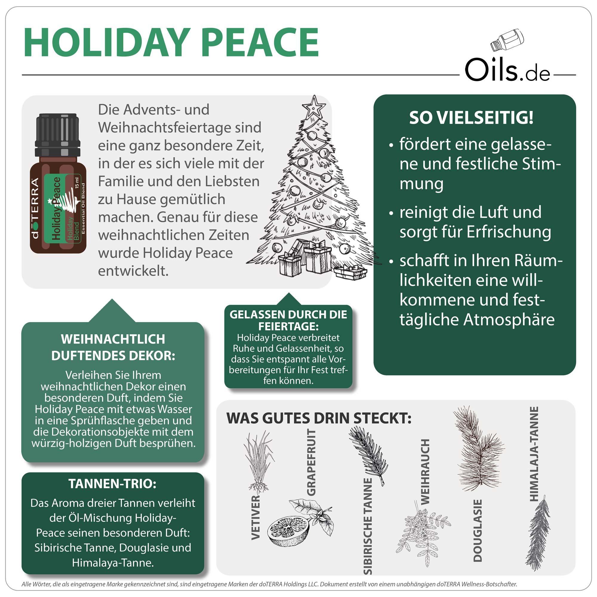 doTERRA Holiday Peace | Informationen