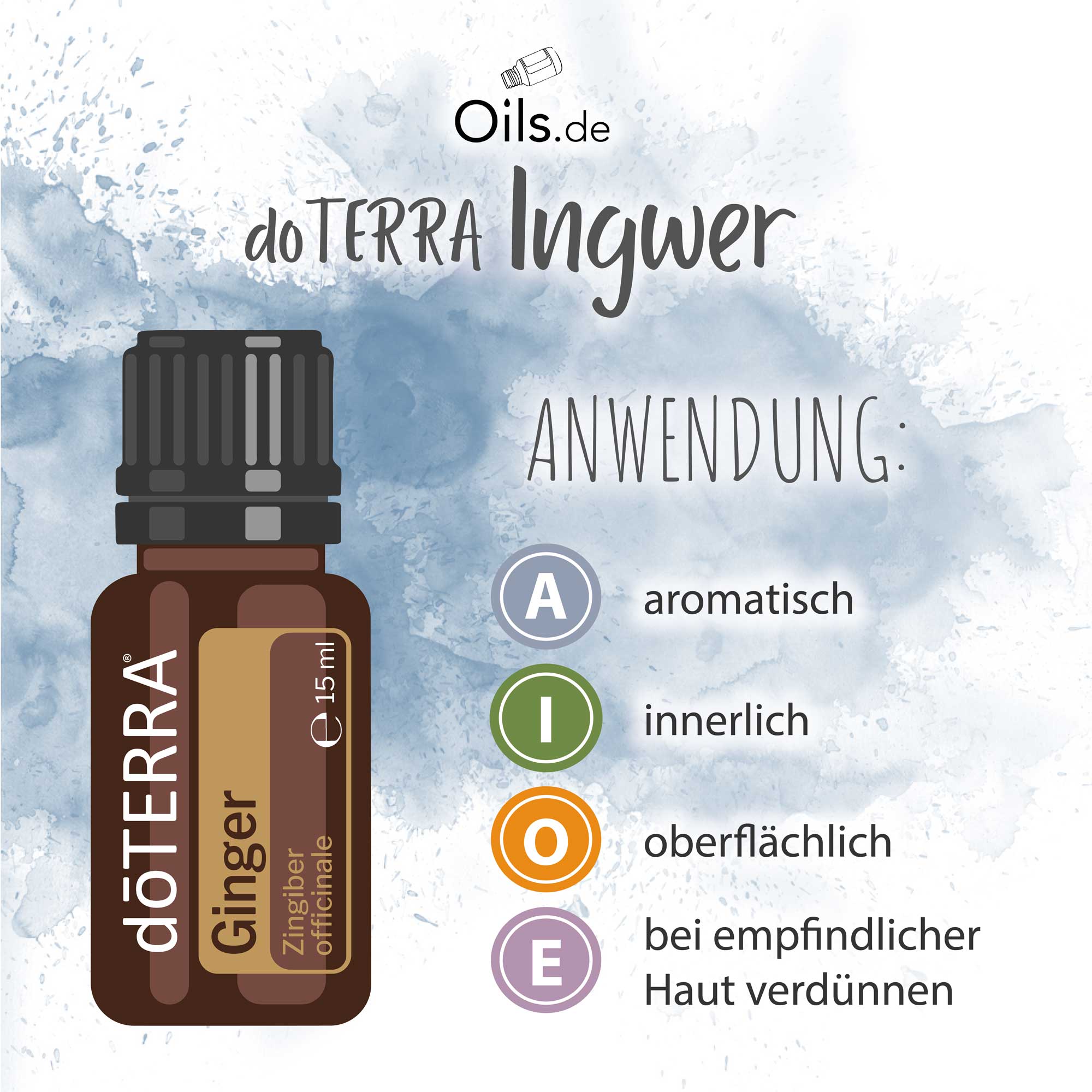 doTERRA Ingwer Anwendung