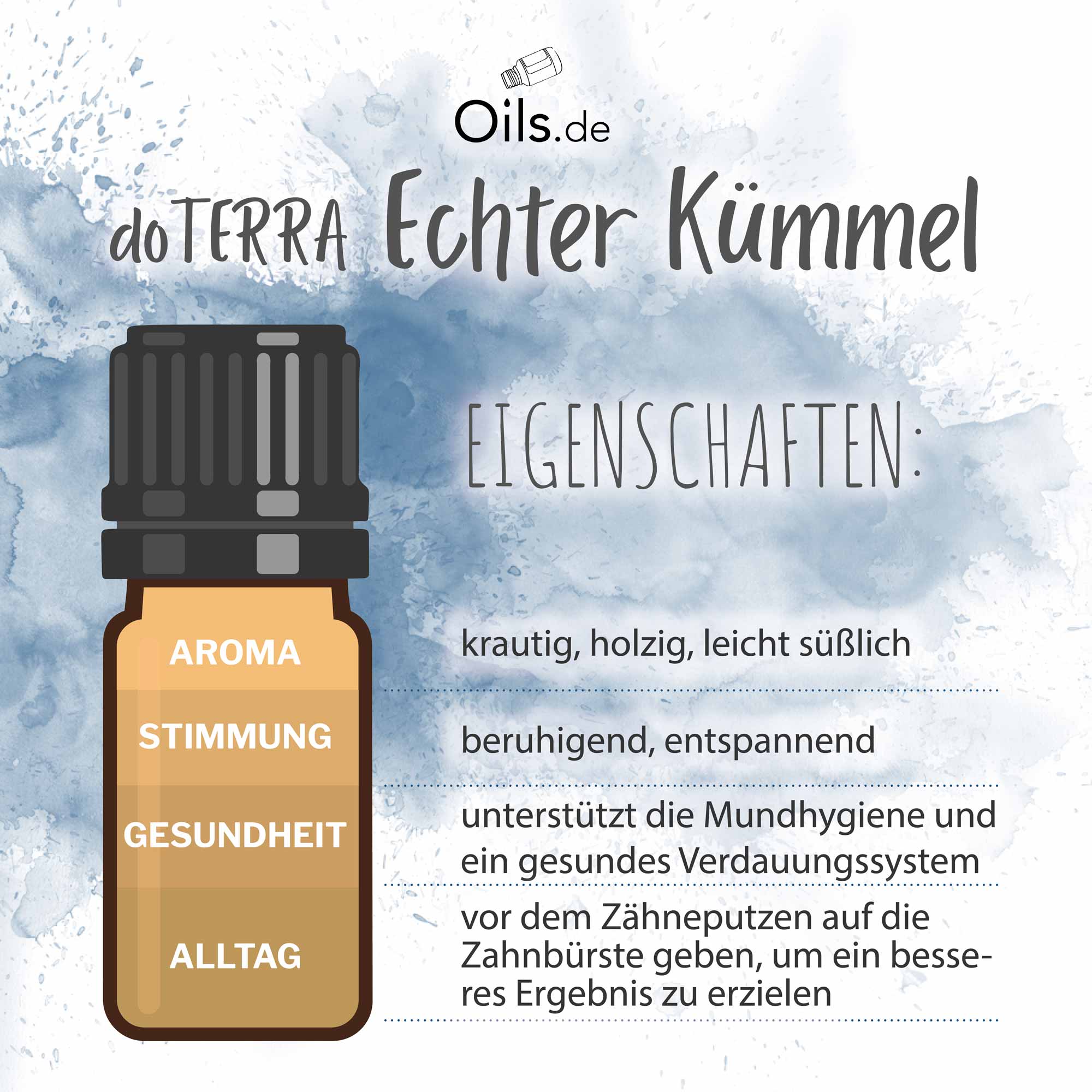 doTERRA Echter Kümmel Eigenschaften