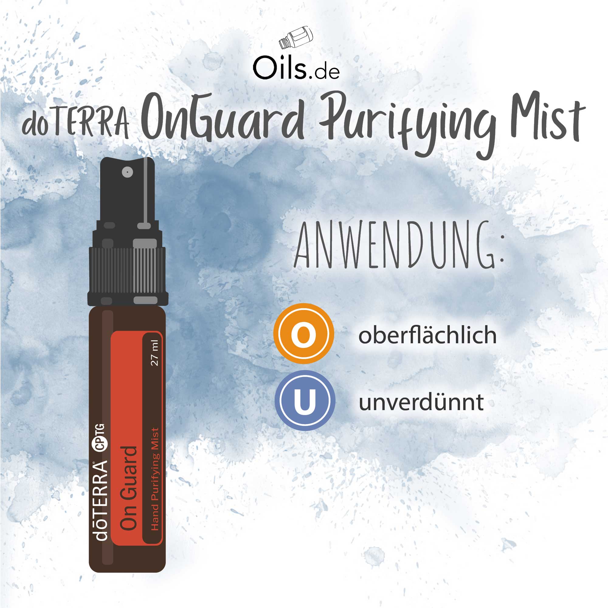 doTERRA OnGuard Purifying Mist Anwendung