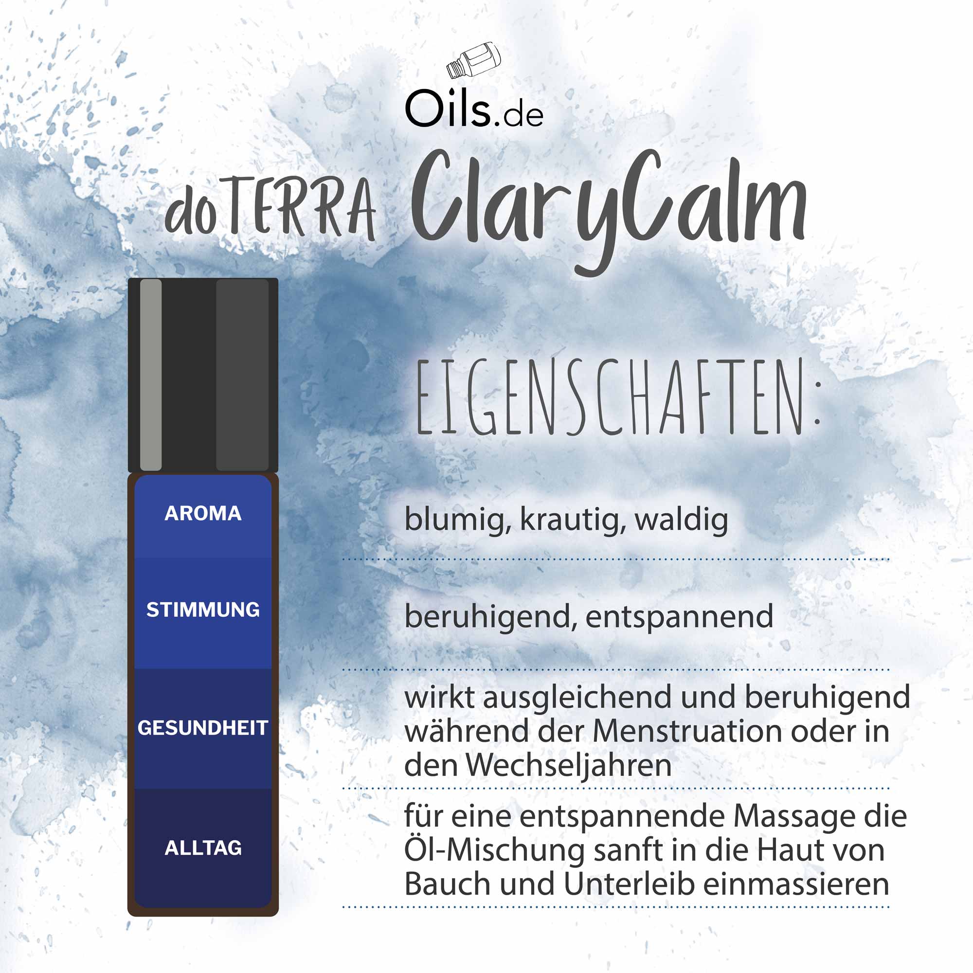doTERRA-ClaryCalm-Eigenschaften doTERRA ClaryCalm Eigenschaften
