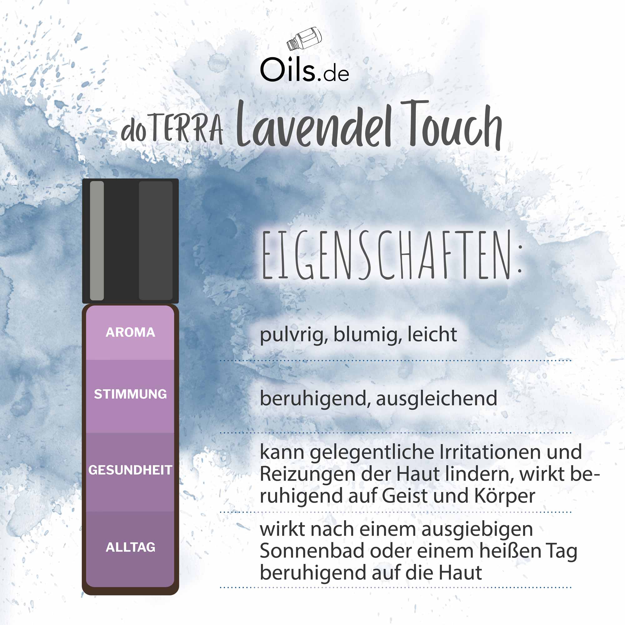 doTERRA-Lavendel-Touch-Eigenschaften doTERRA Lavendel Touch | Eigenschaften