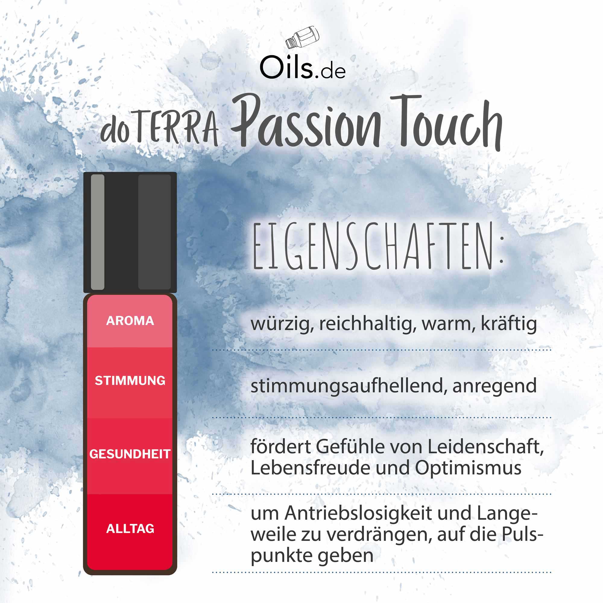 doTERRA Passion Touch | Eigenschaften