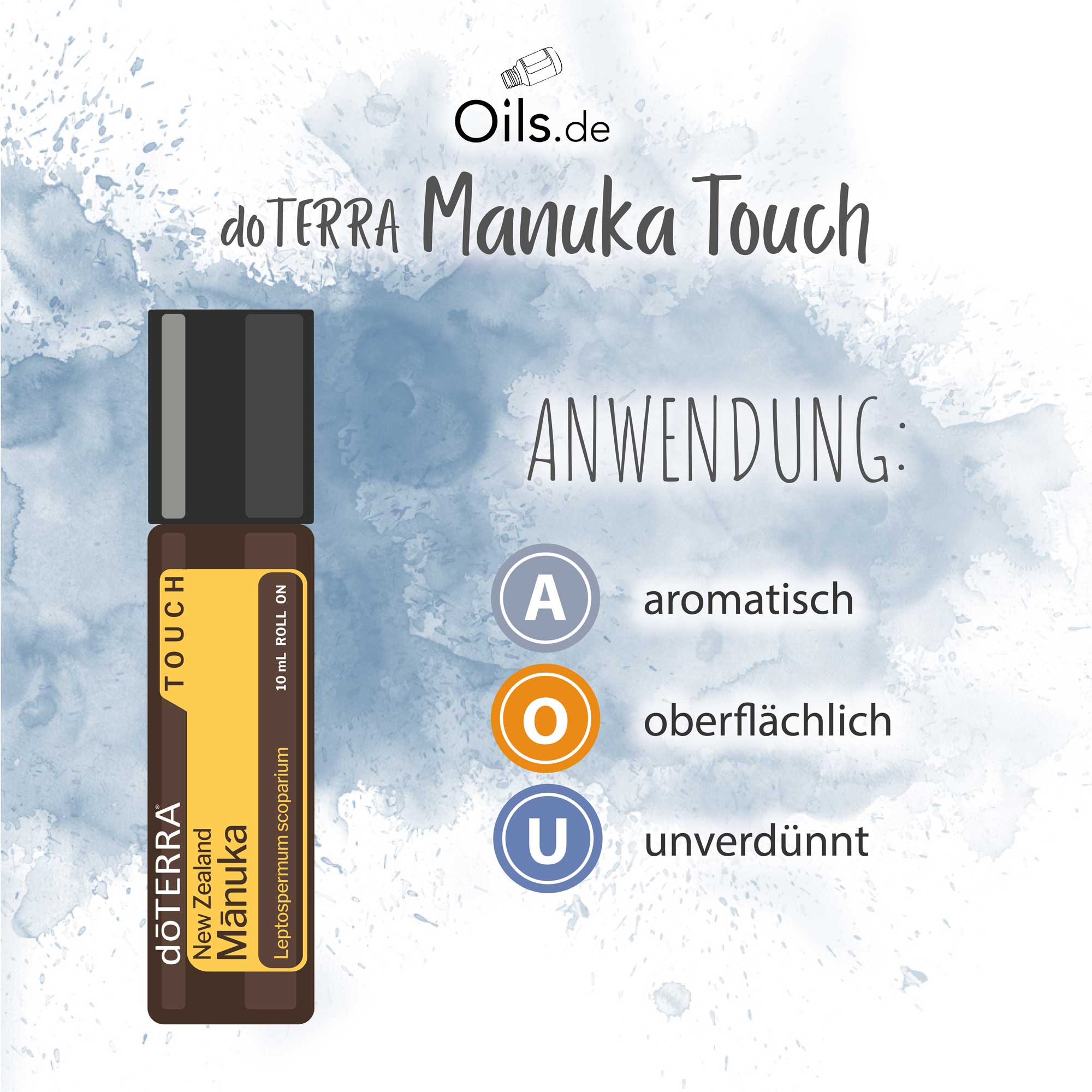doTERRA Manuka Touch Anwendung