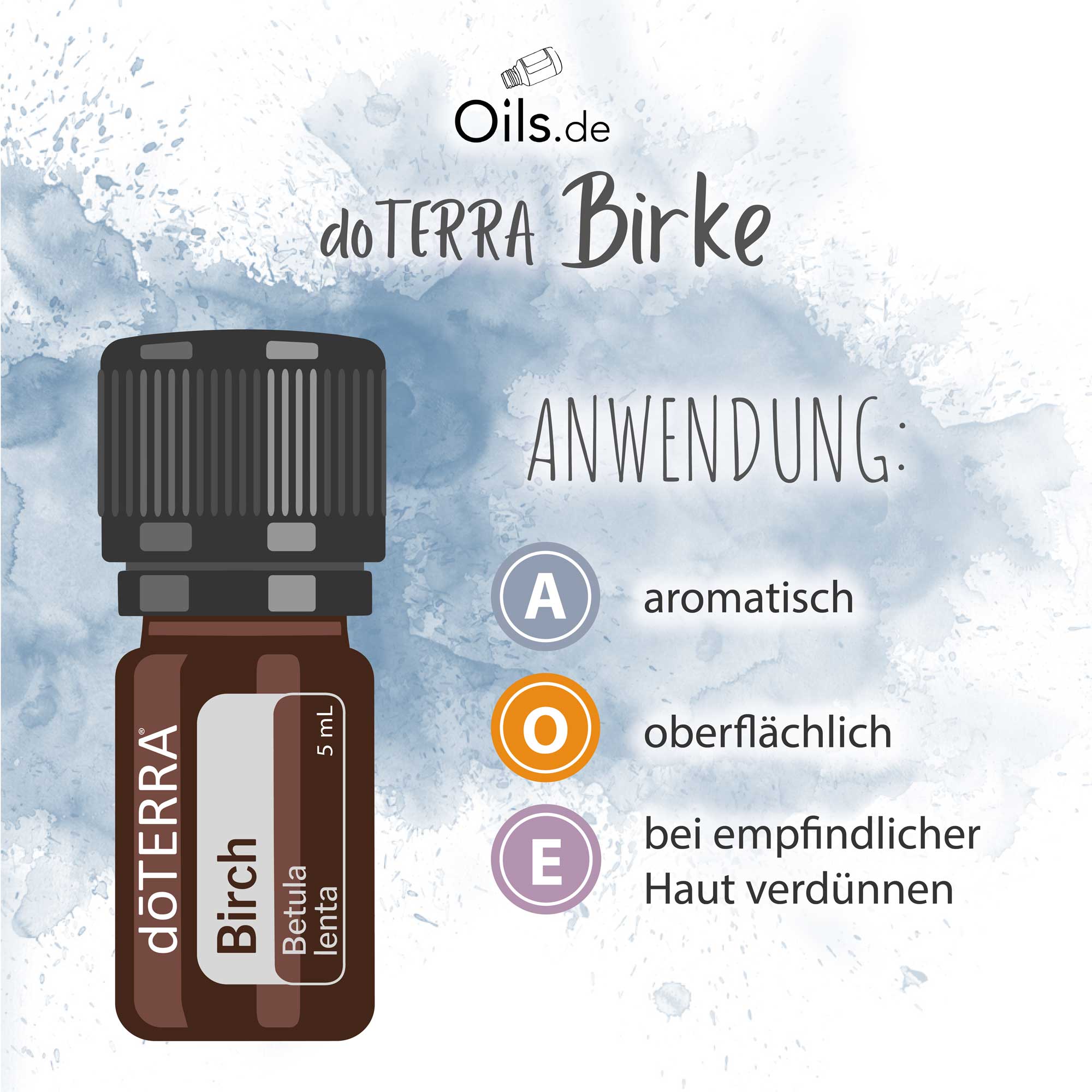 doTERRA Birch | Birke | Anwendung