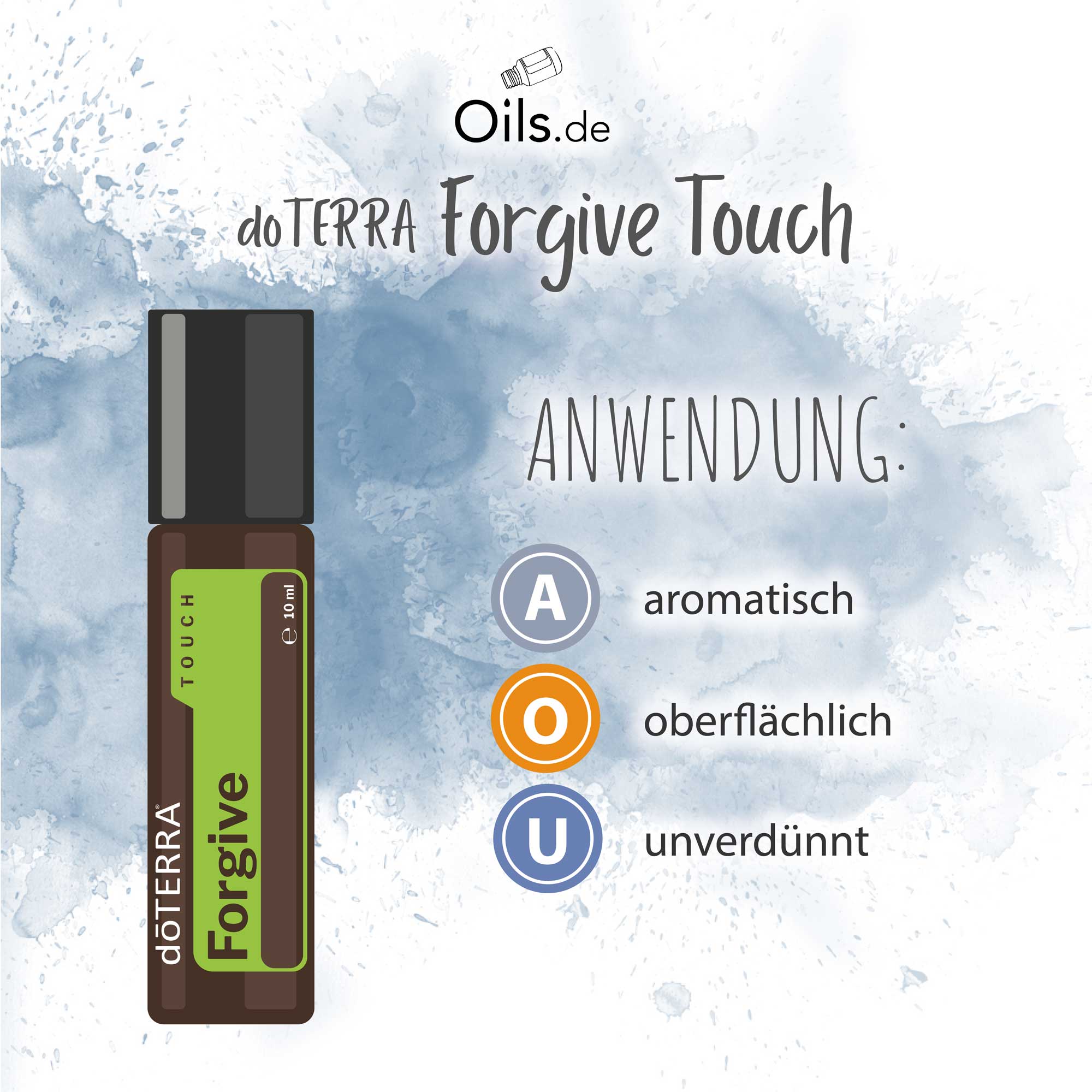 doTERRA Forgive Touch Anwendung