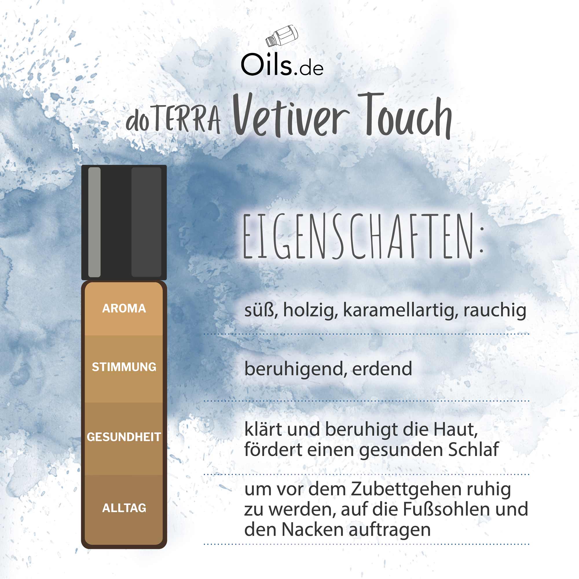 doTERRA Vetiver Touch | Eigenschaften