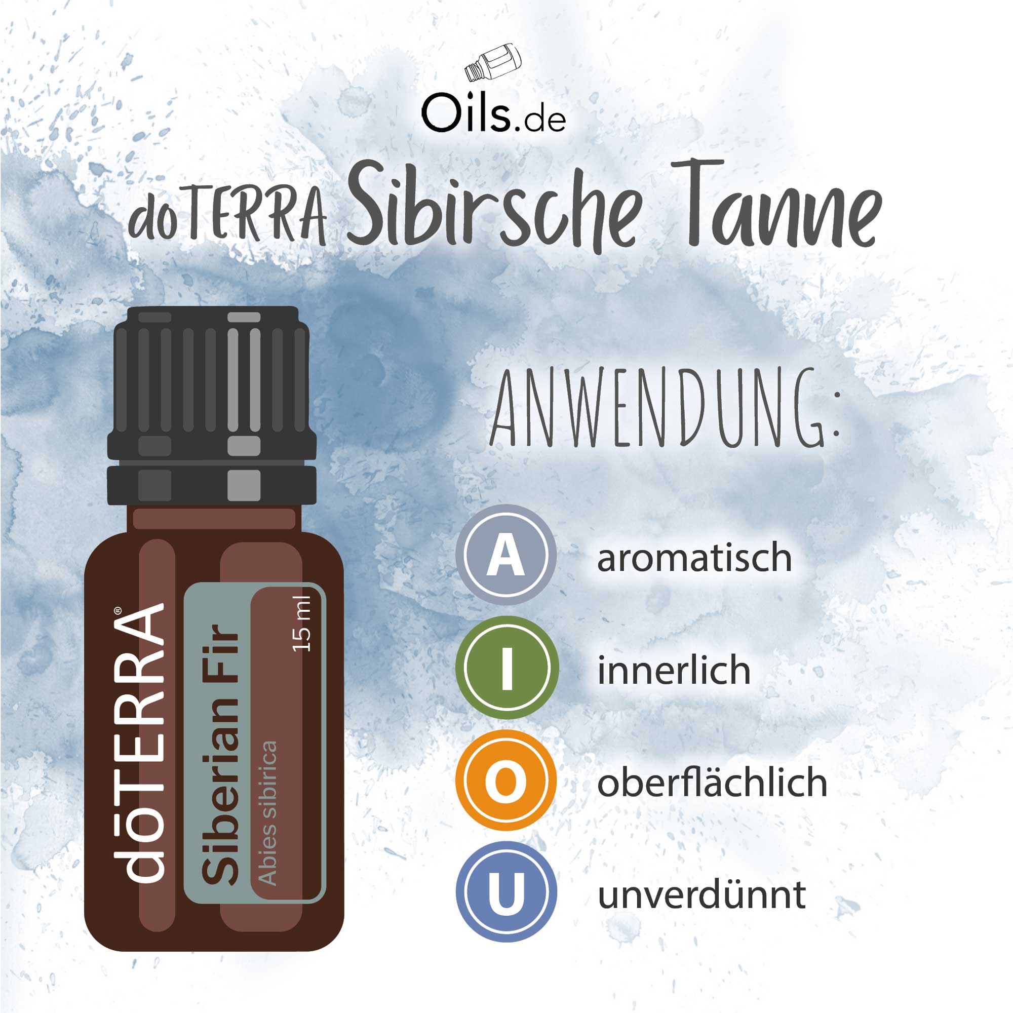 doTERRA Sibirische Tanne Siberian Fir Anwendung