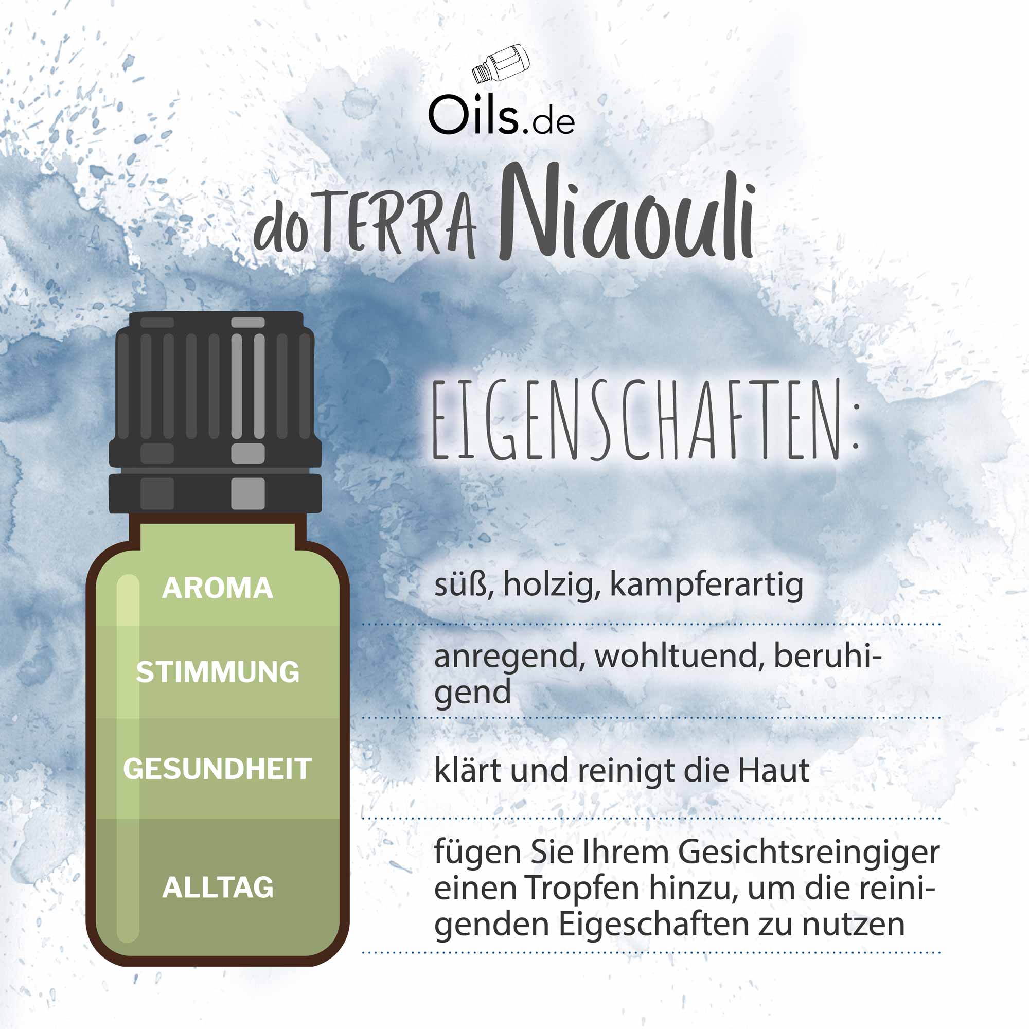 doTERRA Niaouli | Myrtenheide | Eigenschaften