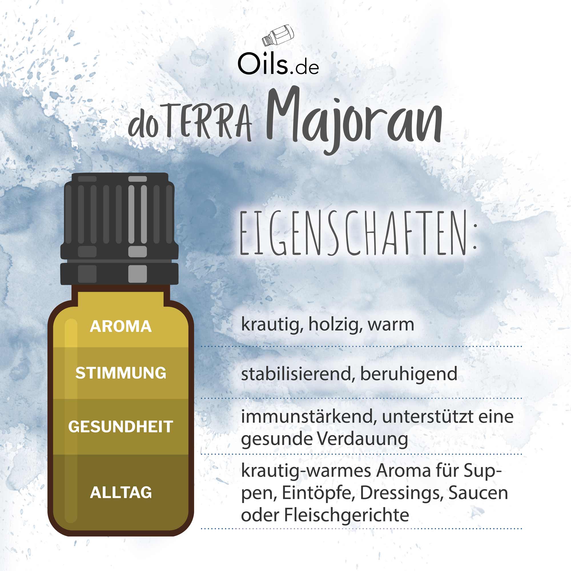 doTERRA Majoran Eigenschaften