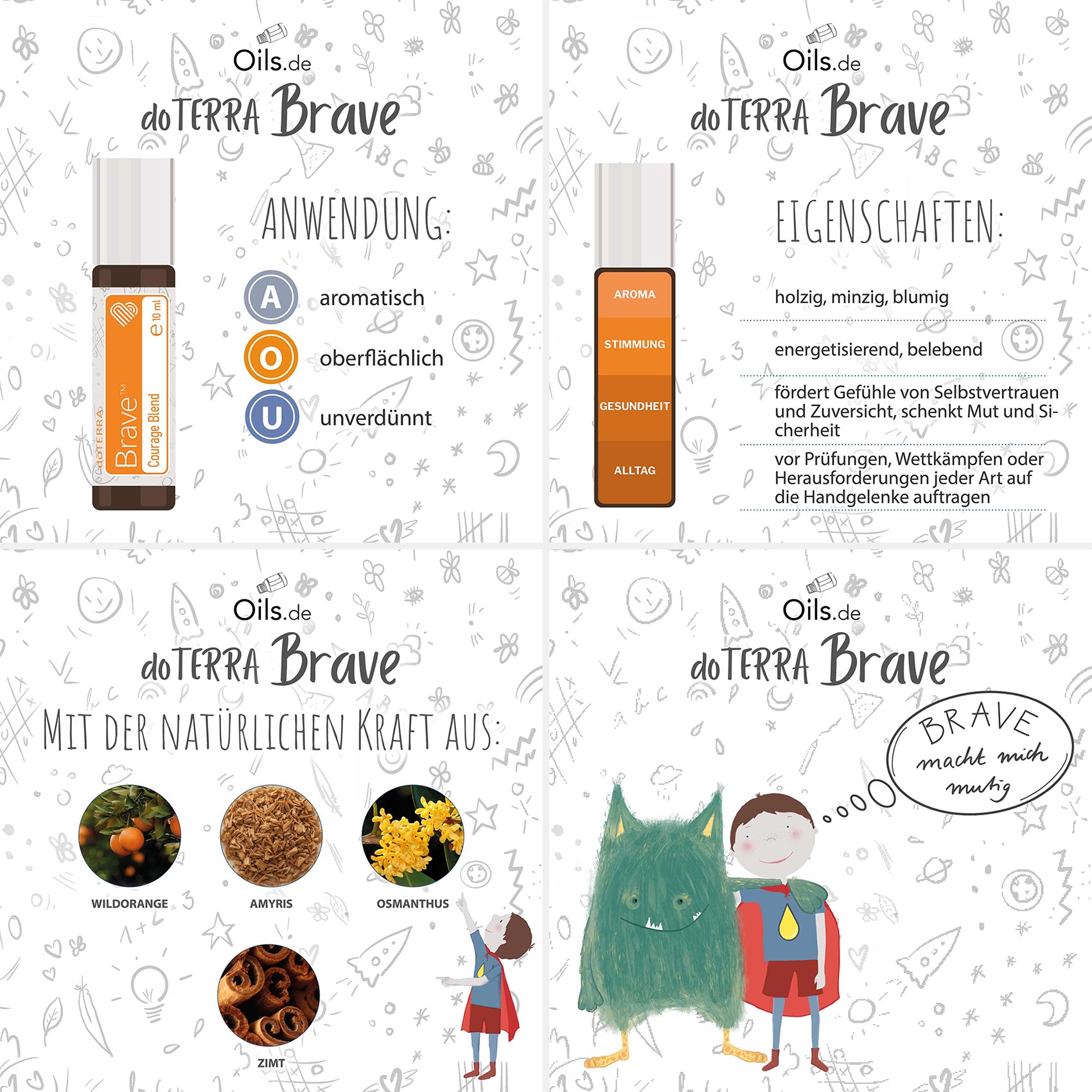 doTERRA-Brave-Uebersicht doTERRA Stronger Übersicht
