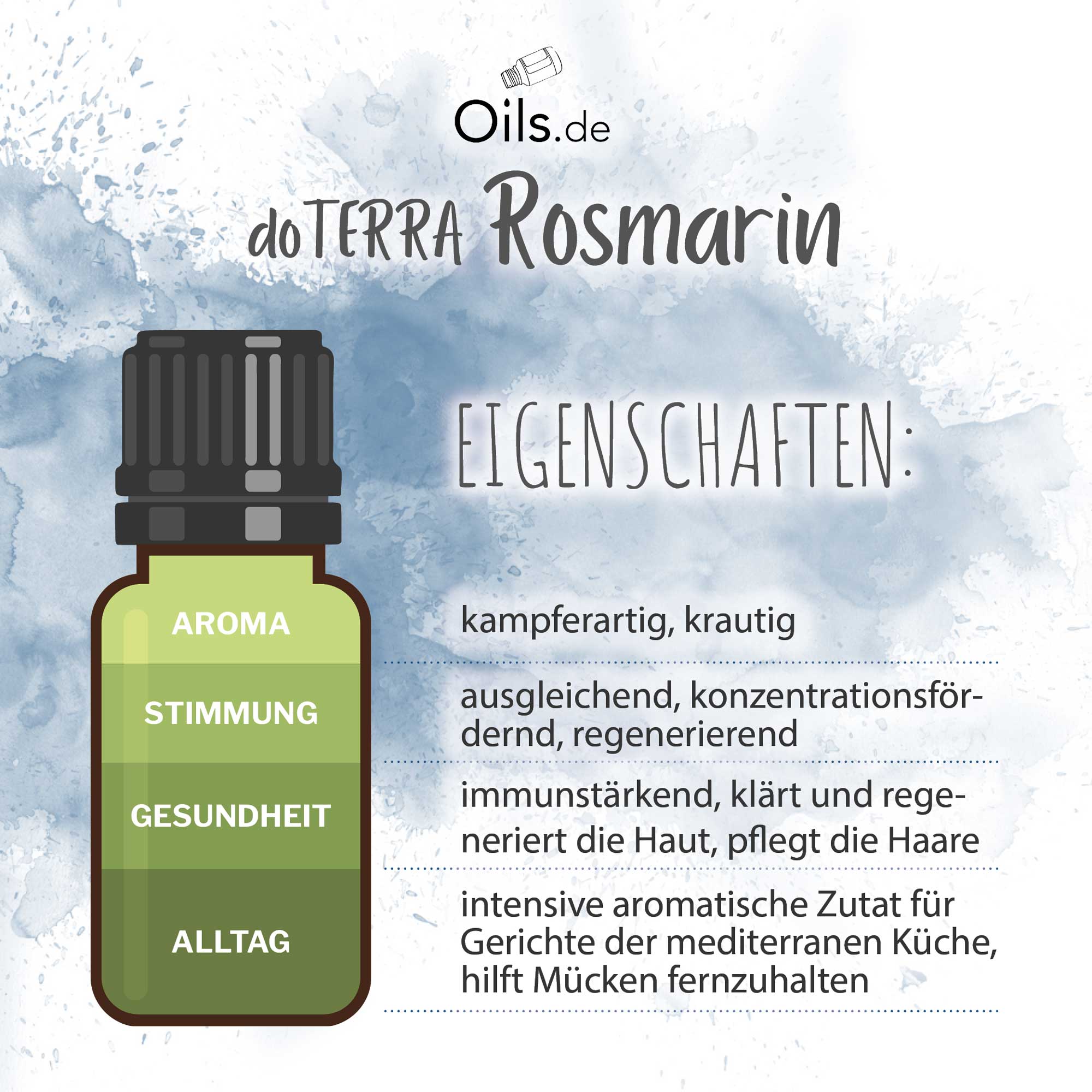 doTERRA Rosmarin | Eigenschaften