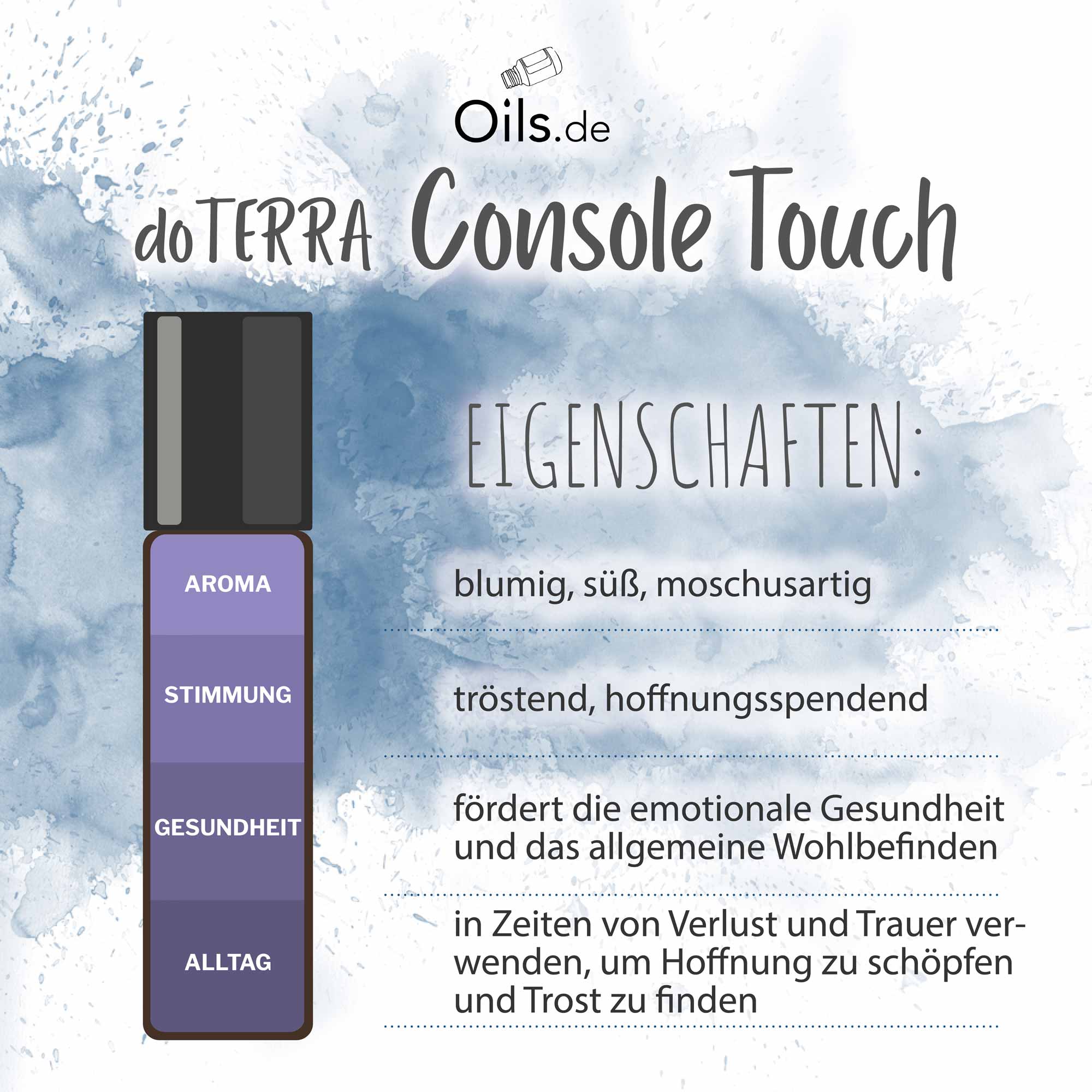 doTERRA Console Touch Eigenschaften