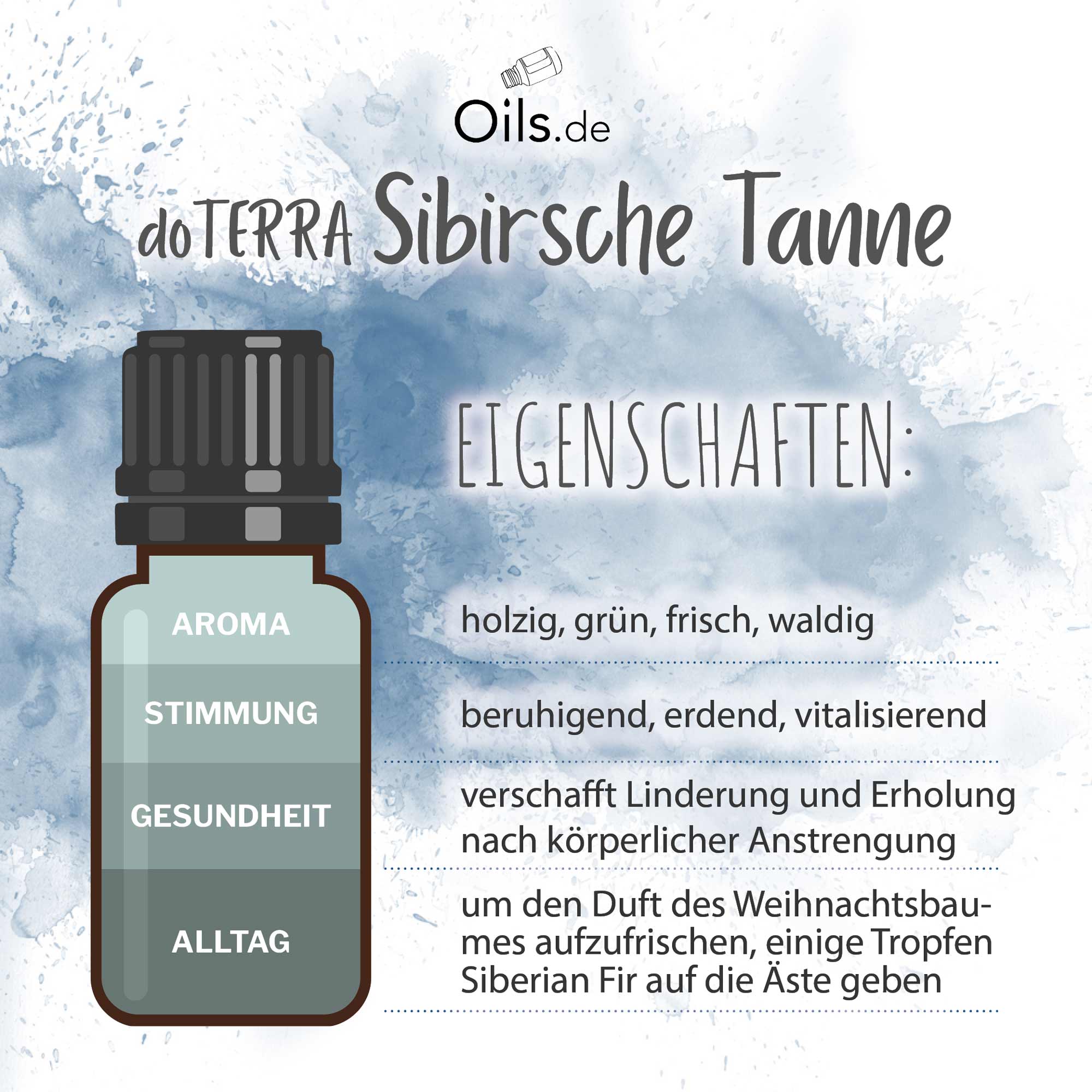doTERRA Sibirische Tanne Siberian Fir Eigenschaften