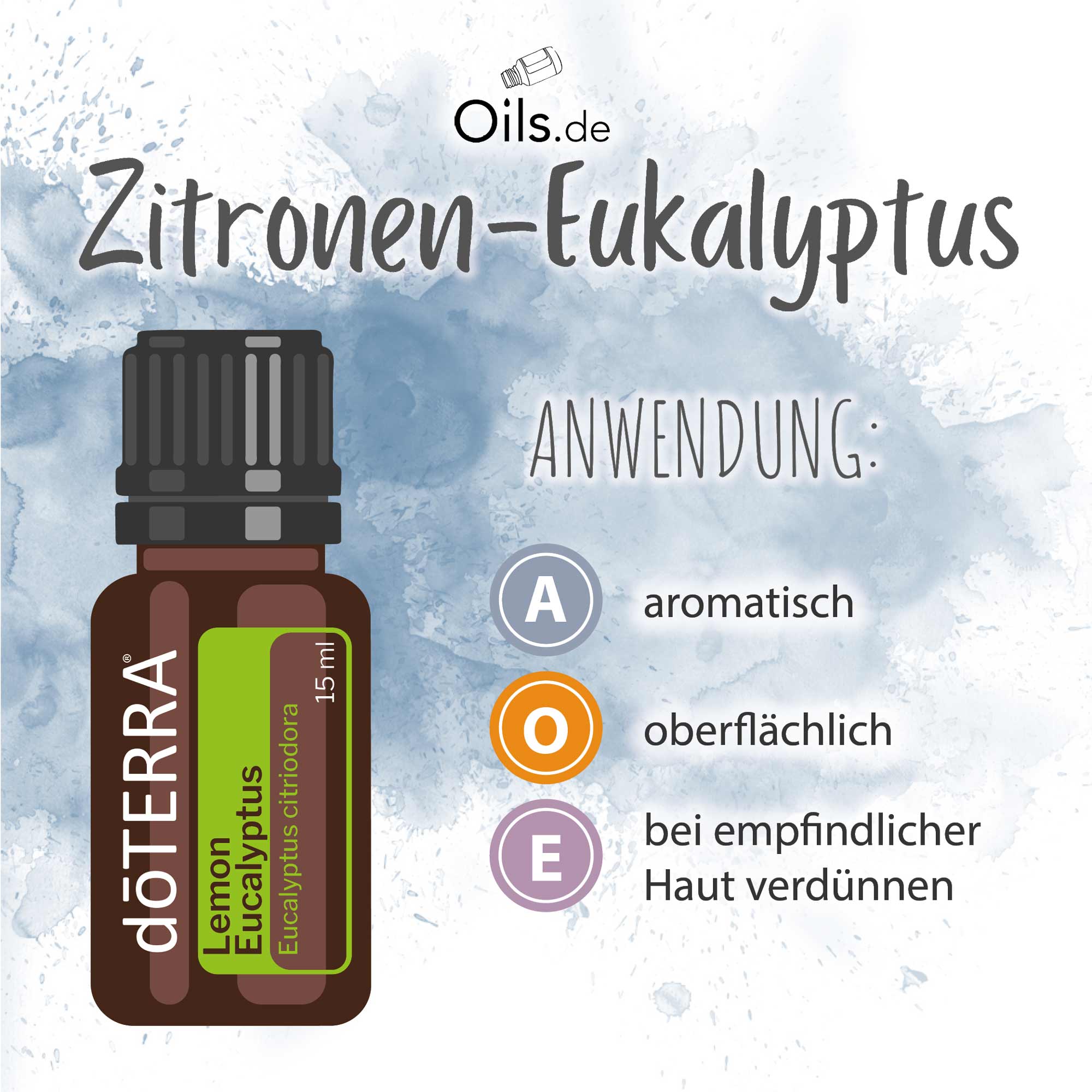 doTERRA | Zitronen-Eukalyptus | Lemon-Eucalyptus | Anwendung